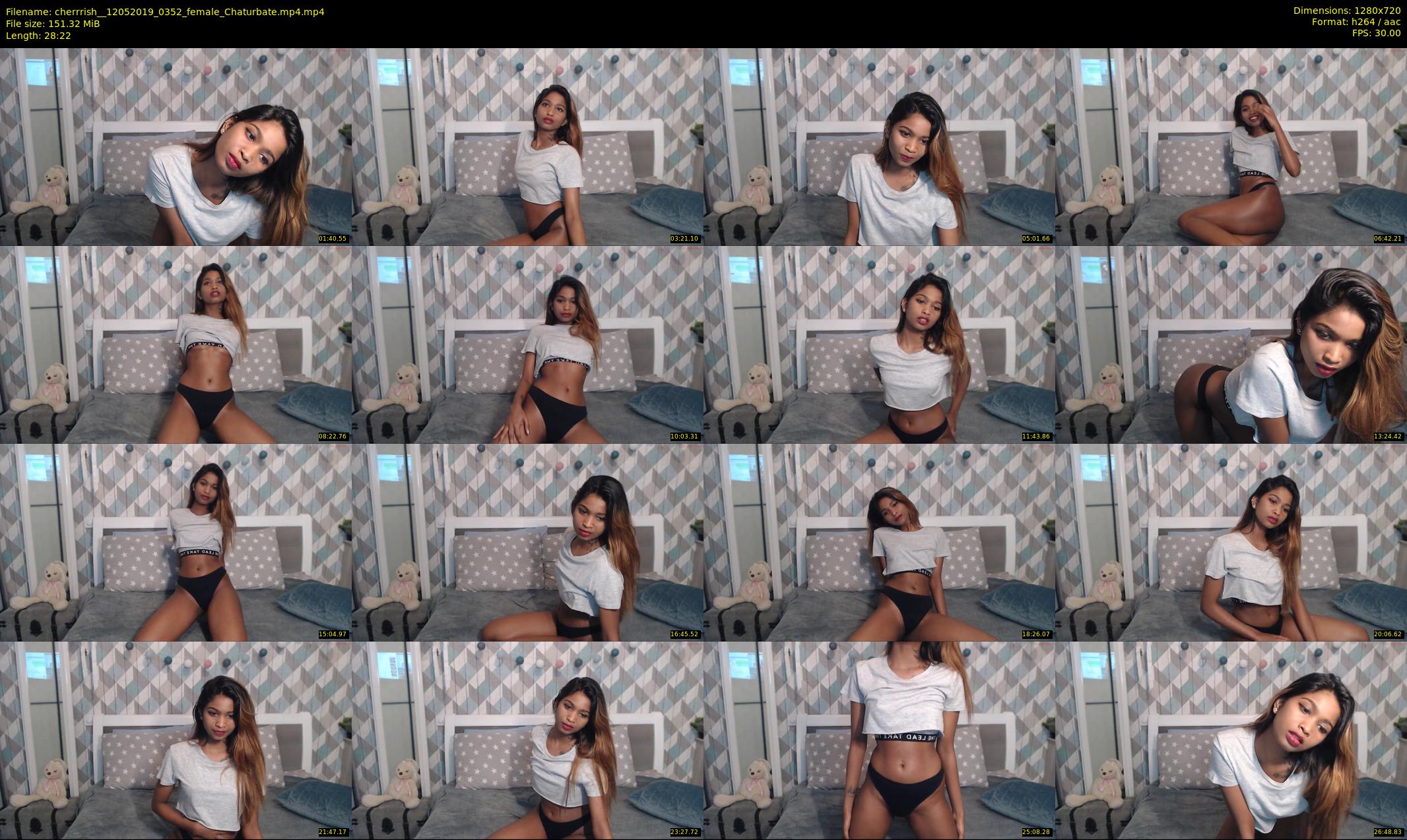 cherrrish_ — 29 minute Chaturbate female cam show recording, 720p, May 12, 2019