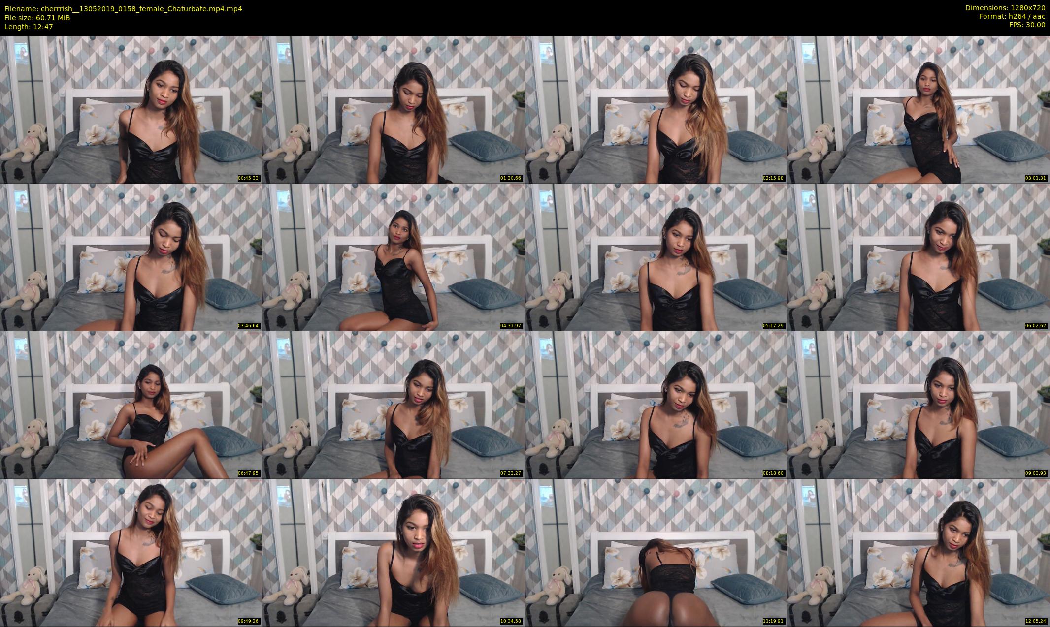 cherrrish_ — 13 minute Chaturbate female cam show recording, 720p, May 13, 2019