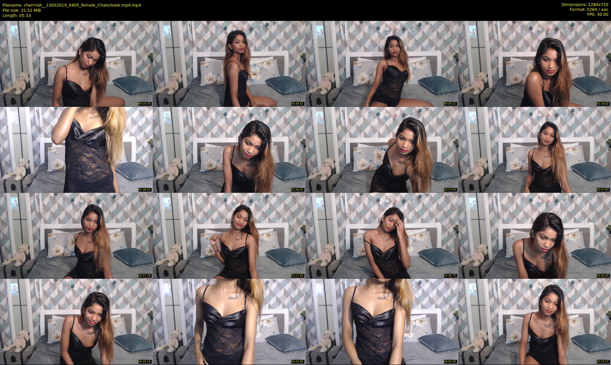 cherrrish_ — 6 minute Chaturbate female cam show recording, 720p, May 13, 2019