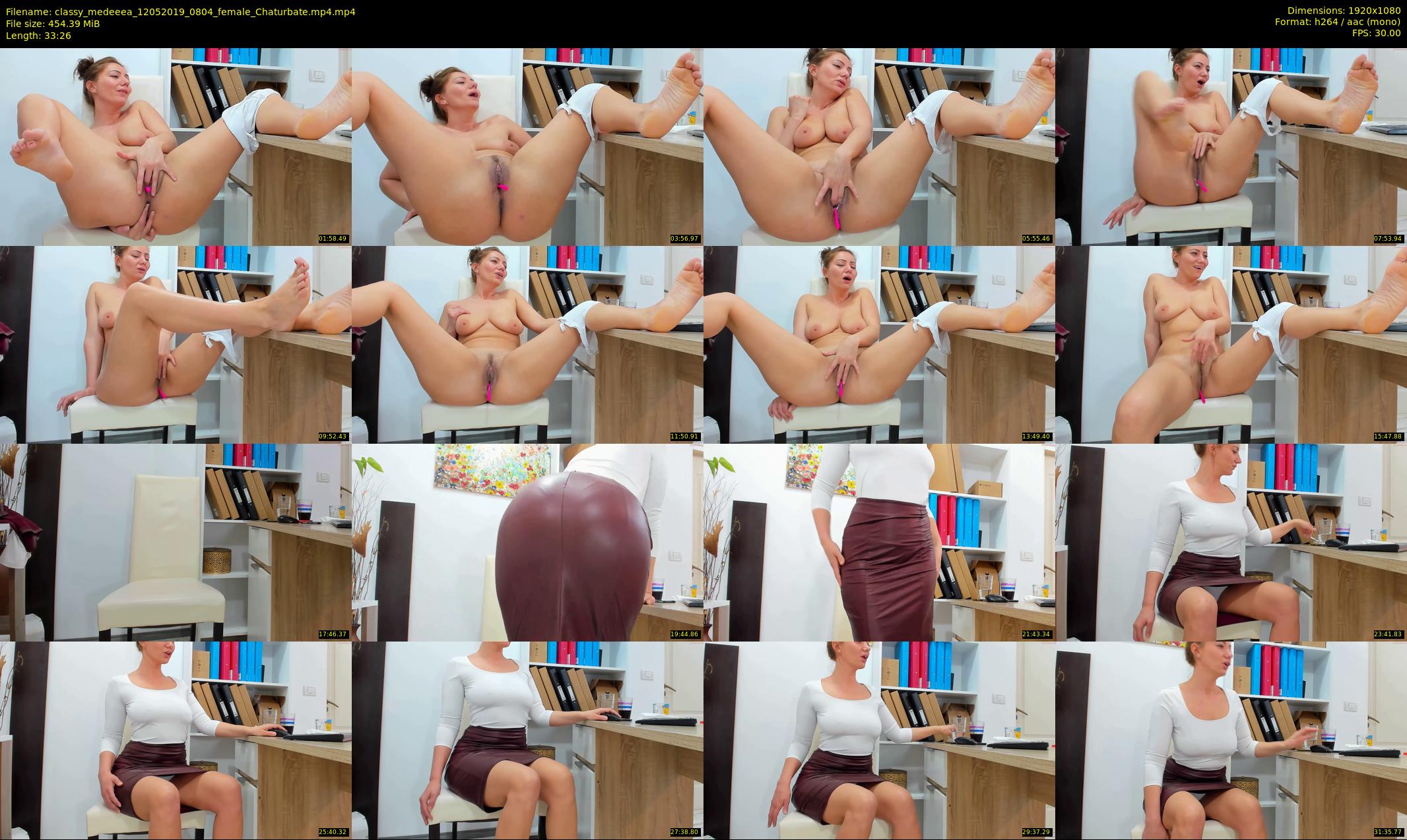 classy_medeeea — 34 minute Chaturbate female cam show recording, 1080p, May 12, 2019