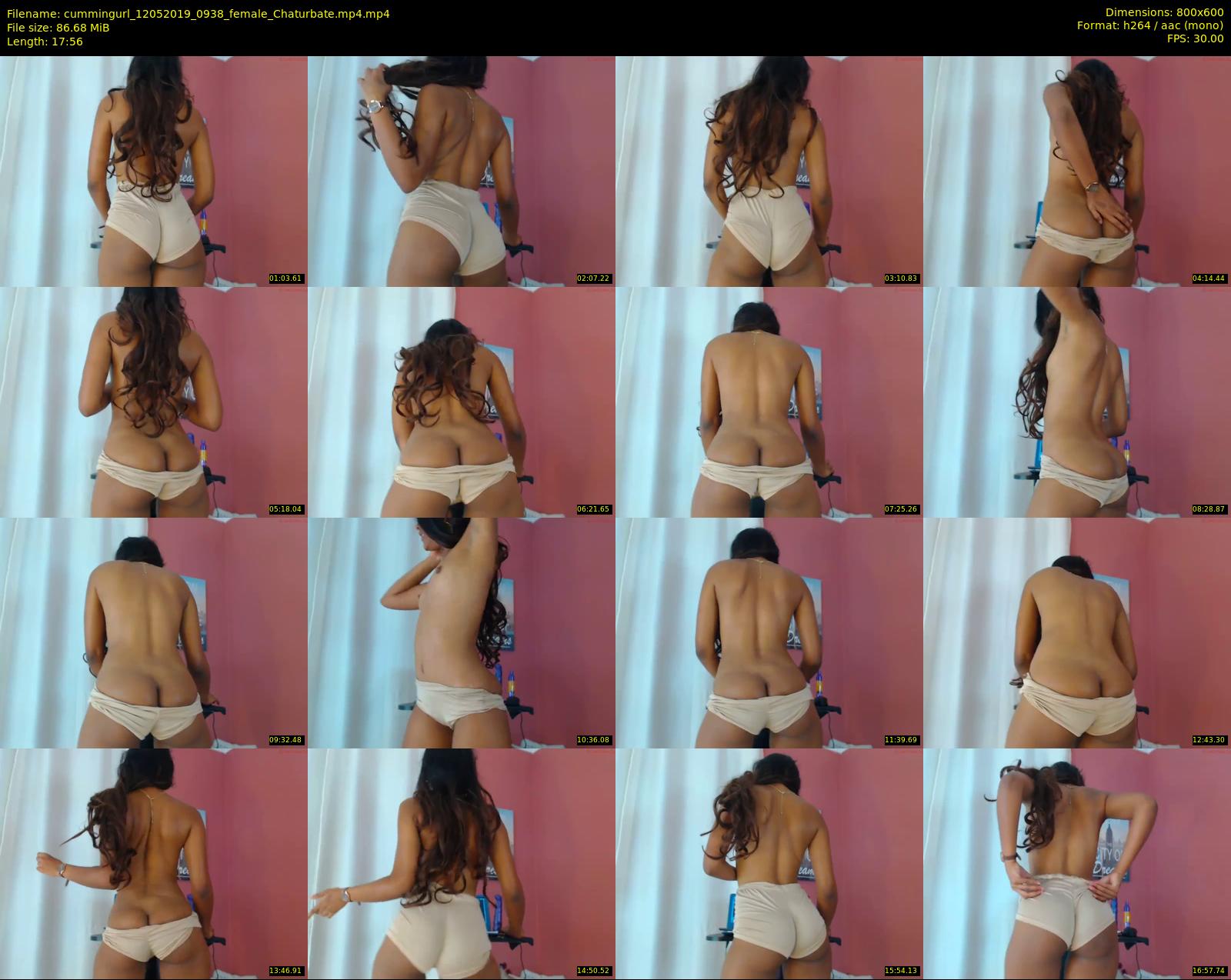 cummingurl — 18 minute Chaturbate couple cam show recording, 480p, May 12, 2019