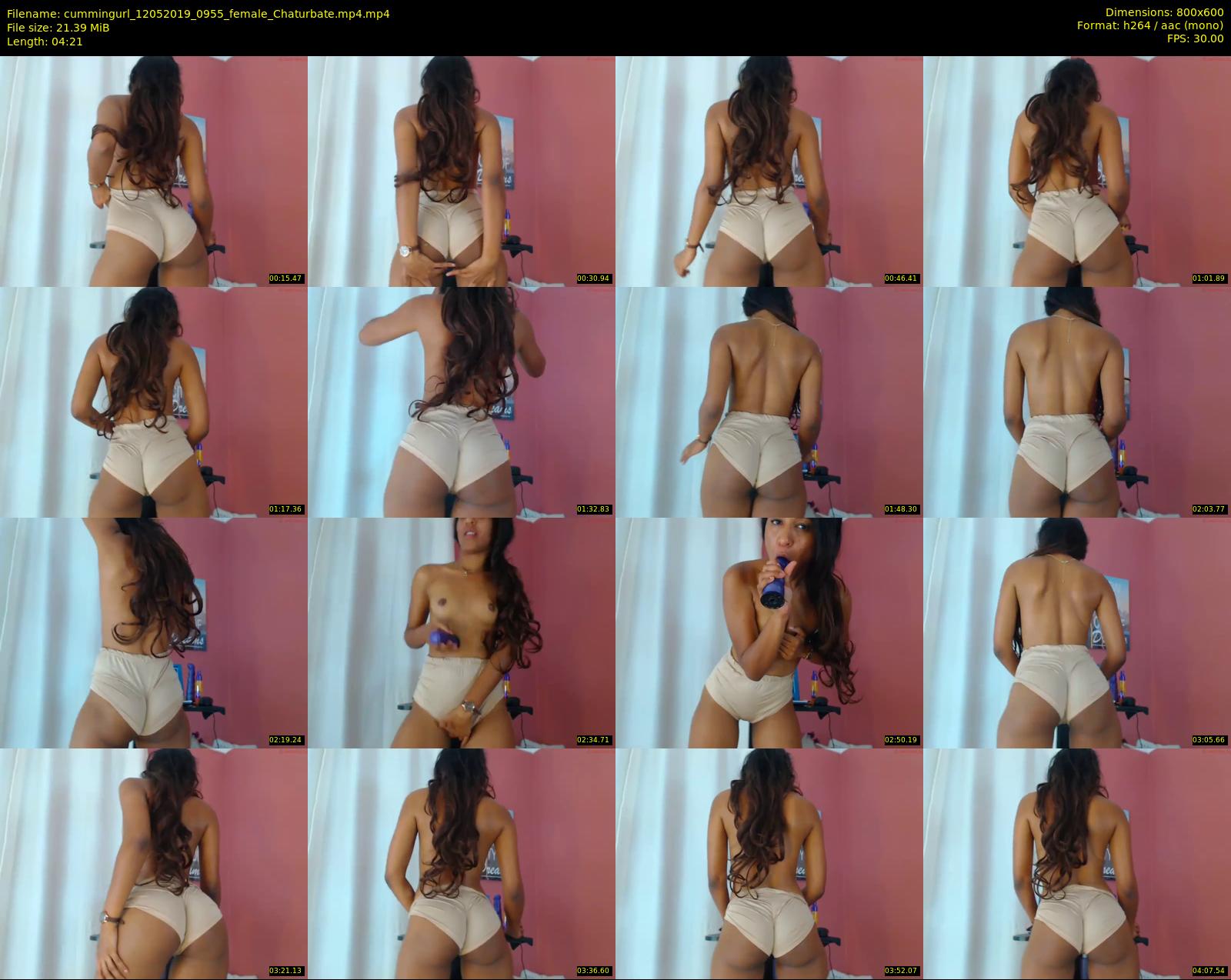 cummingurl — 5 minute Chaturbate couple cam show recording, 480p, May 12, 2019
