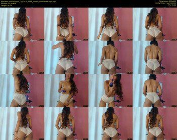 cummingurl — 5 minute Chaturbate couple cam show recording, 480p, May 12, 2019