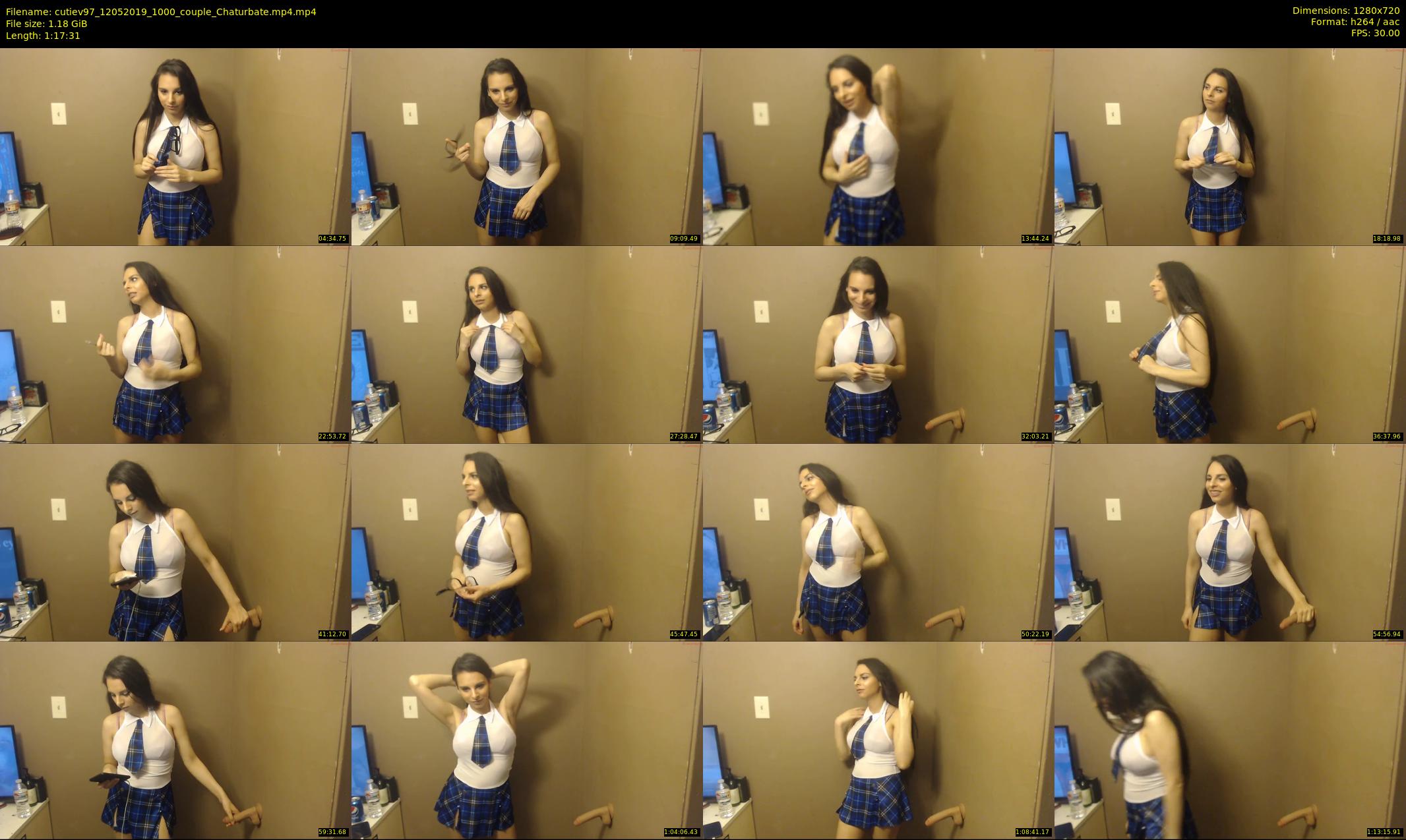 cutiev97 — 78 minute Chaturbate couple cam show recording, 720p, May 12, 2019