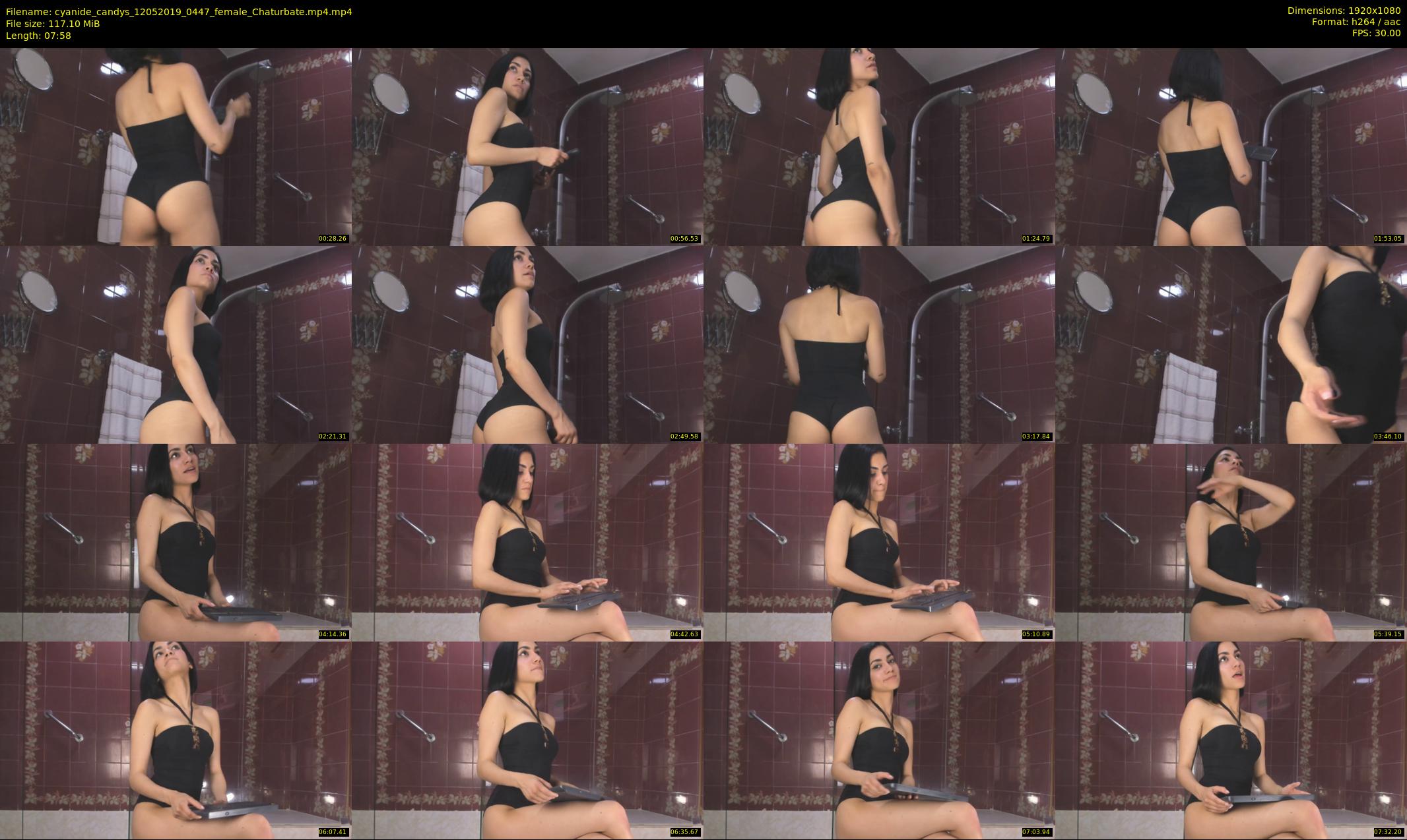 cyanide_candys — 8 minute Chaturbate female cam show recording, 1080p, May 12, 2019