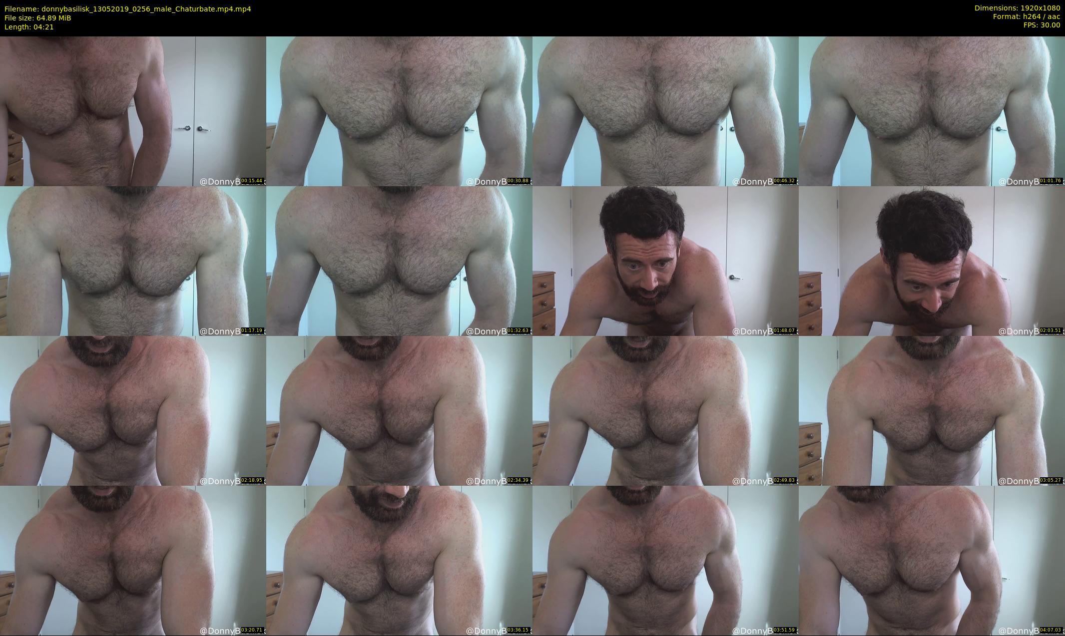 donnybasilisk — 5 minute Chaturbate male cam show recording, 1080p, May 13, 2019