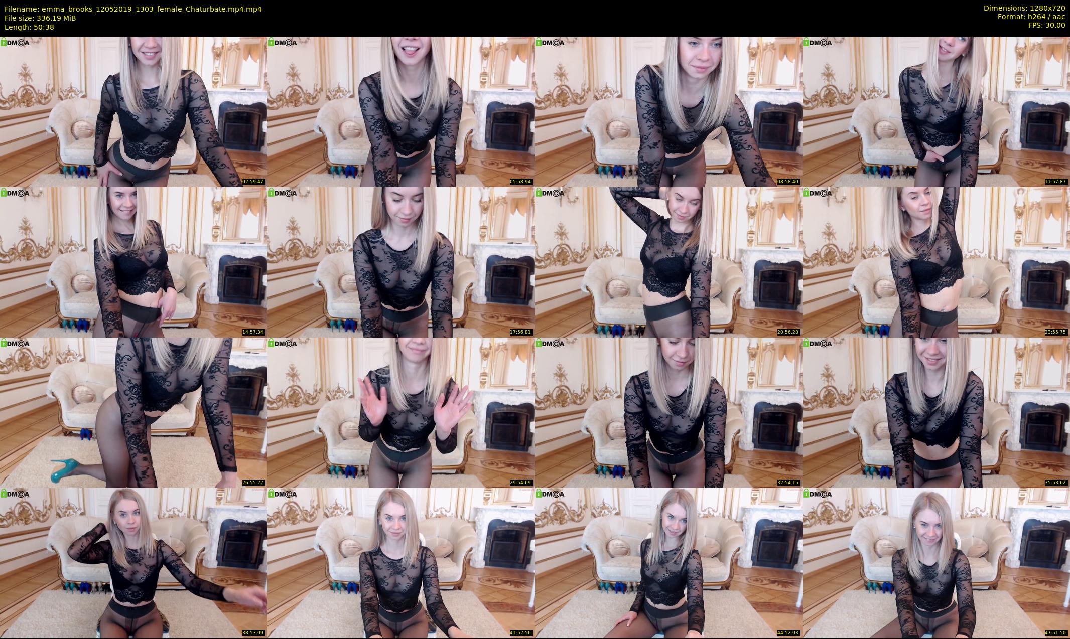 emma_brooks — 51 minute Chaturbate female cam show recording, 720p, May 12, 2019