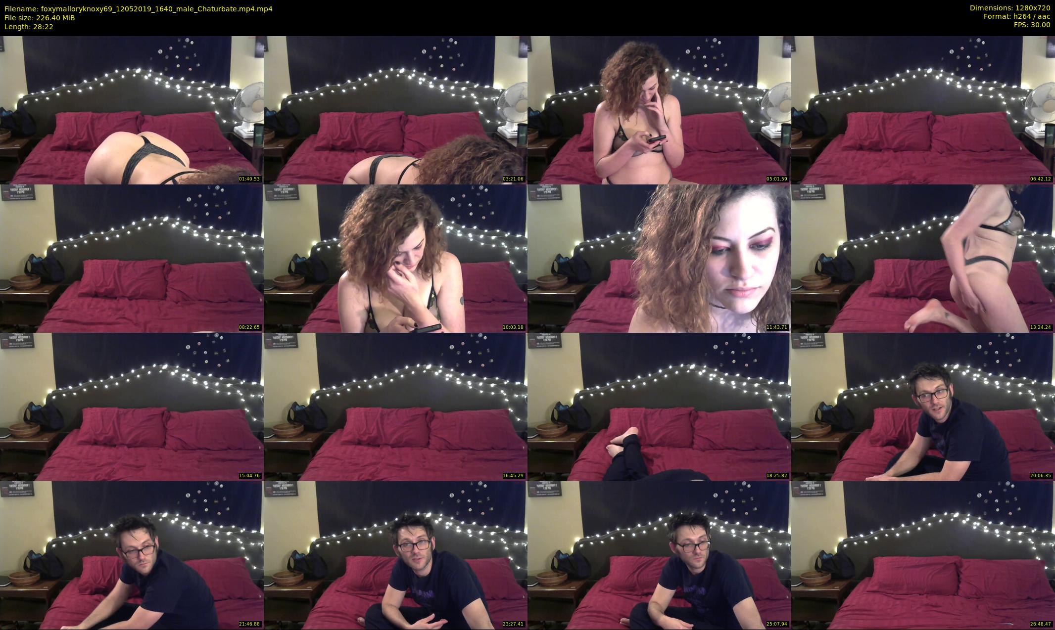 foxymalloryknoxy69 — 29 minute Chaturbate couple cam show recording, 720p, May 12, 2019