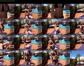 hannahjames710 — 8 minute Chaturbate female cam show recording, 4K, May 12, 2019