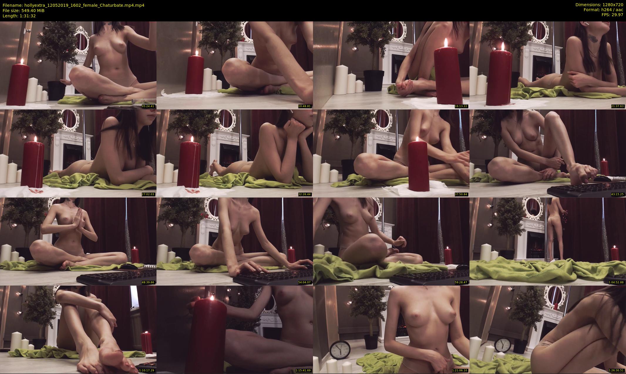 hollyextra — 92 minute Chaturbate female cam show recording, 720p, May 12, 2019
