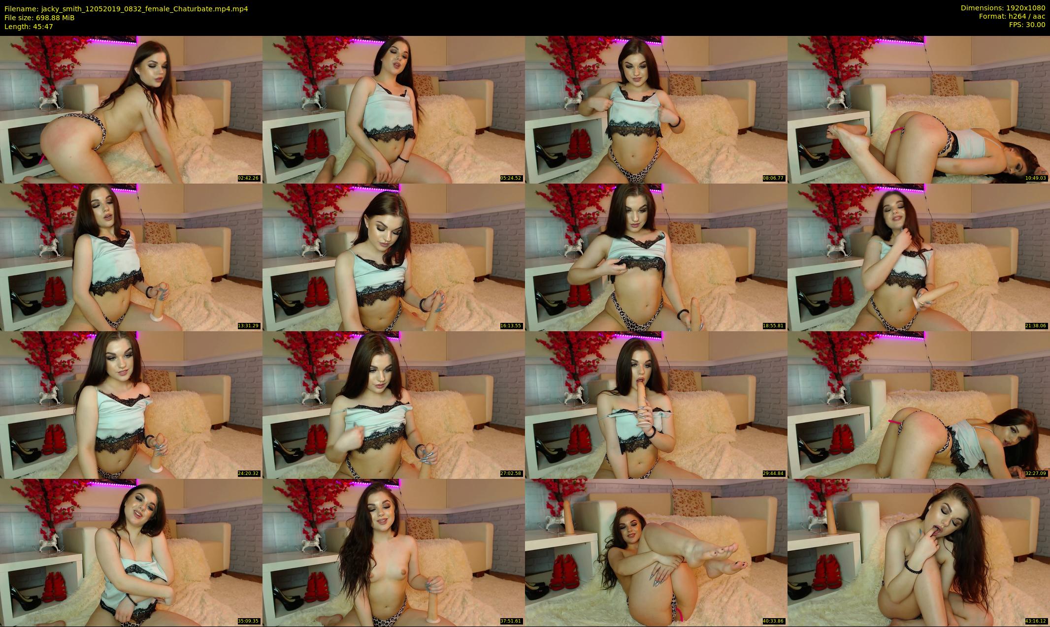 jacky_smith — 46 minute Chaturbate female cam show recording, 1080p, May 12, 2019