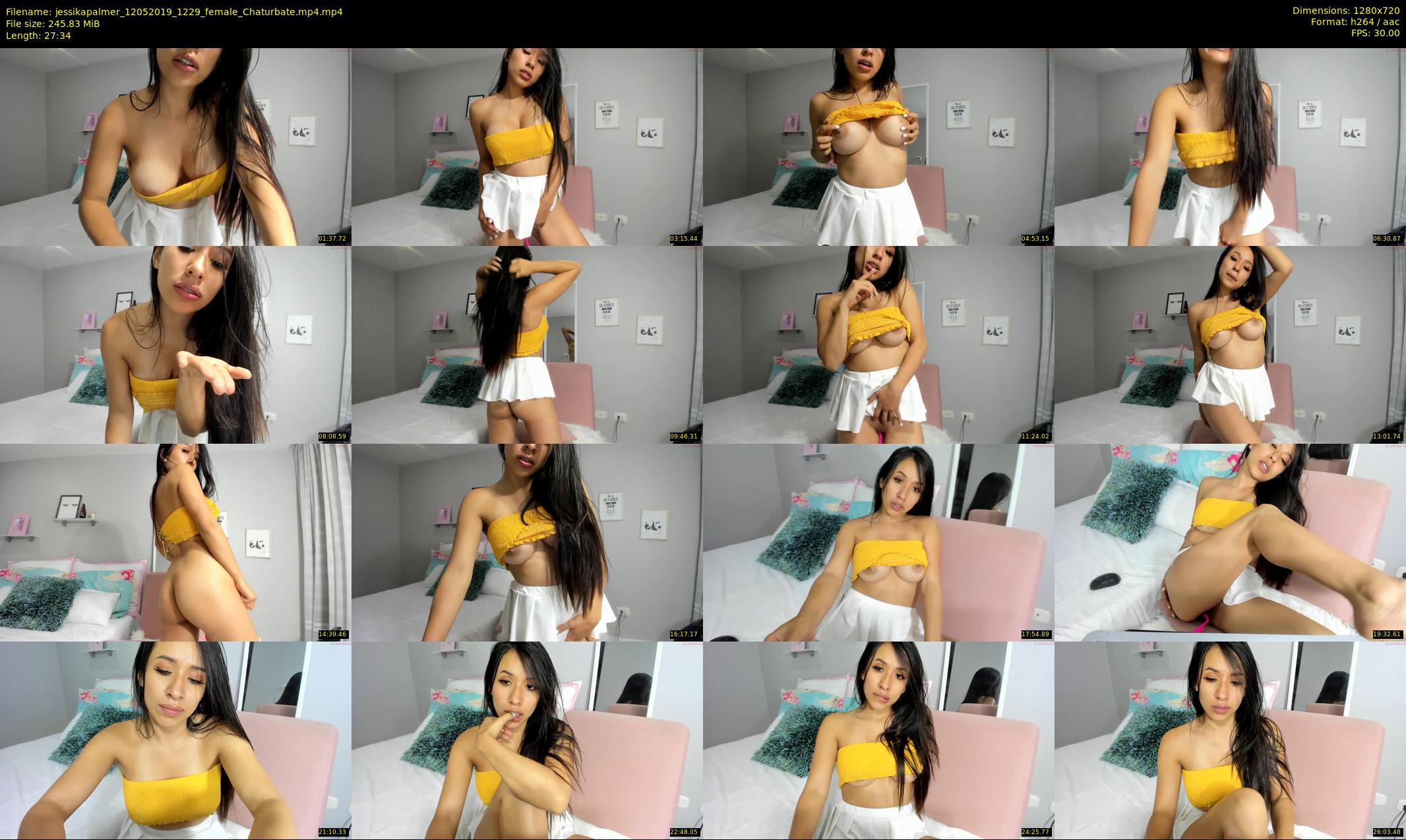 jessikapalmer — 28 minute Chaturbate female cam show recording, 720p, May 12, 2019