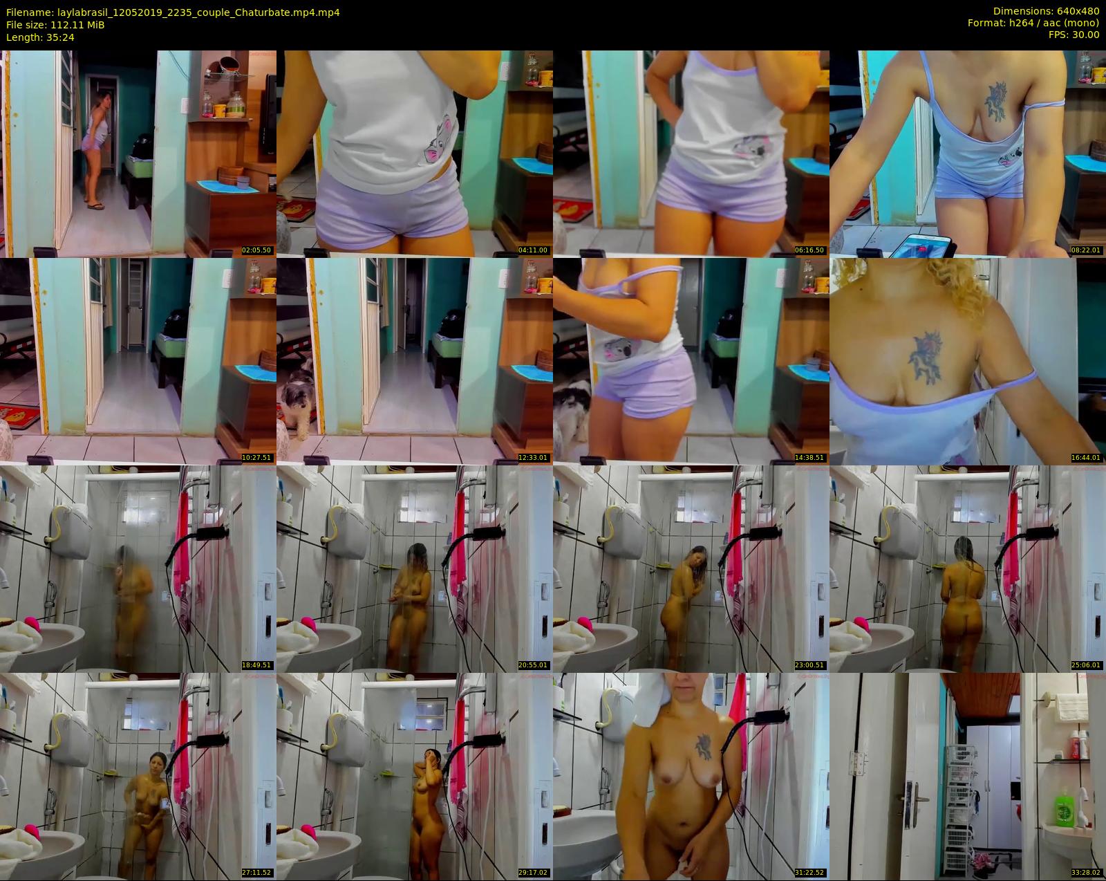 laylabrasil — 36 minute Chaturbate female cam show recording, 480p, May 12, 2019