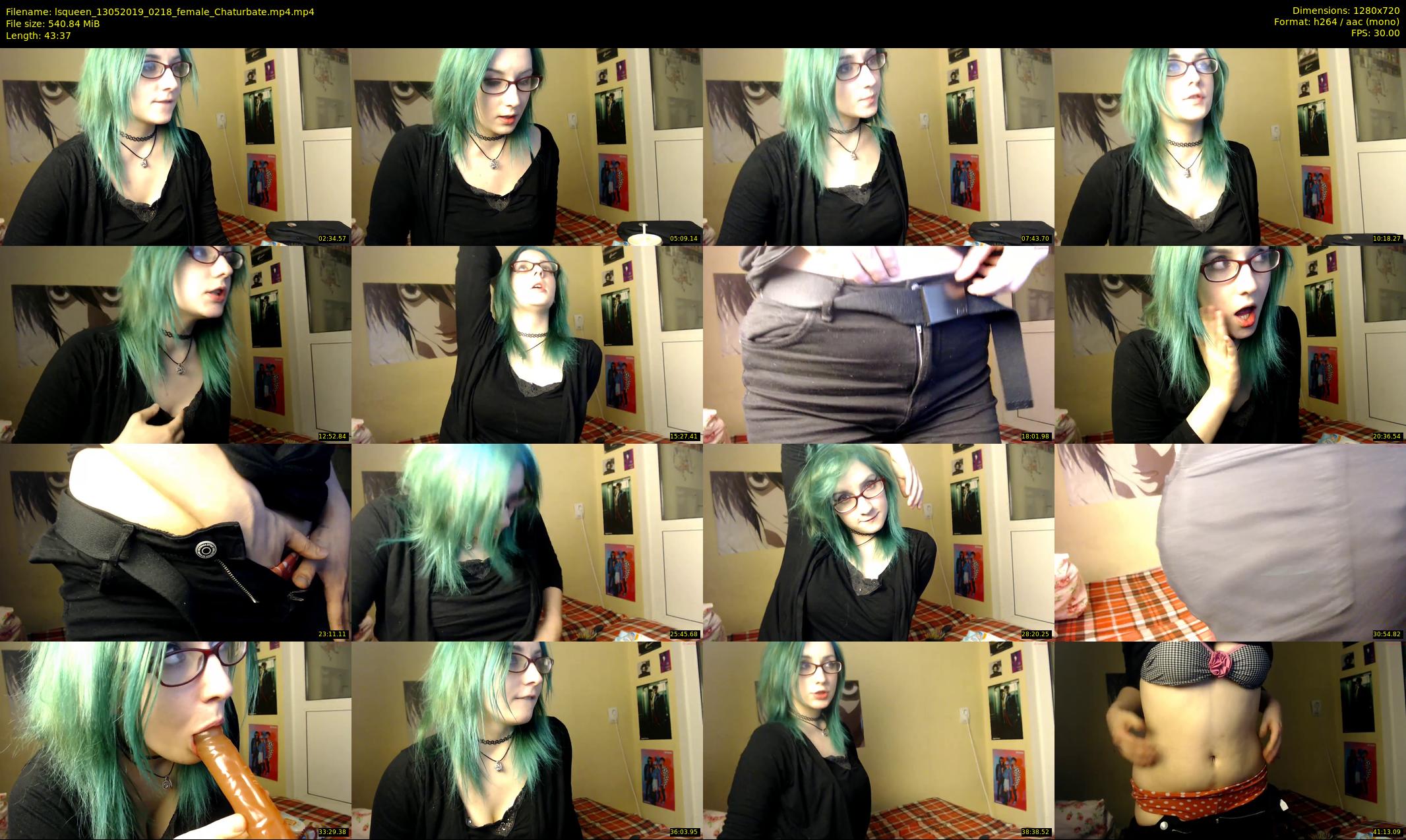 lsqueen — 44 minute Chaturbate female cam show recording, 720p, May 13, 2019