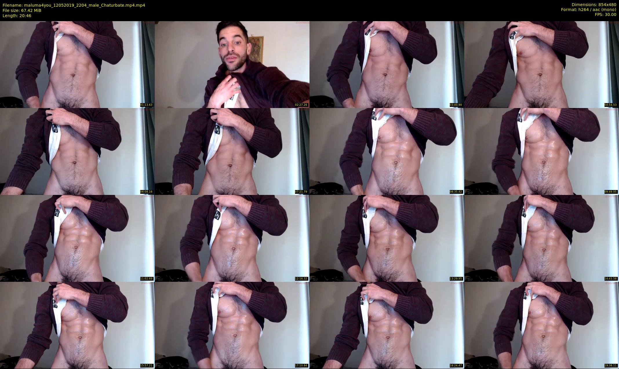 maluma4you — 21 minute Chaturbate male cam show recording, 480p, May 12, 2019