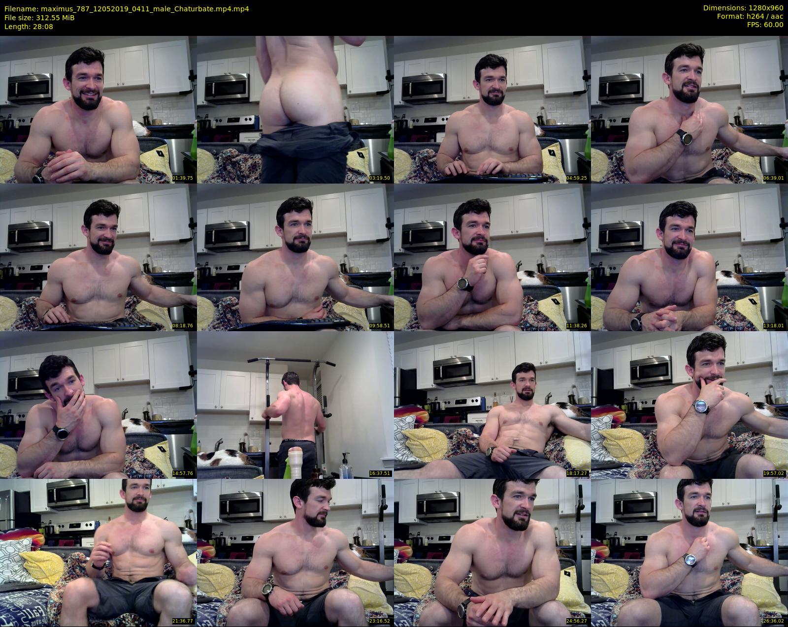 maximus_787 — 29 minute Chaturbate male cam show recording, 720p, May 12, 2019