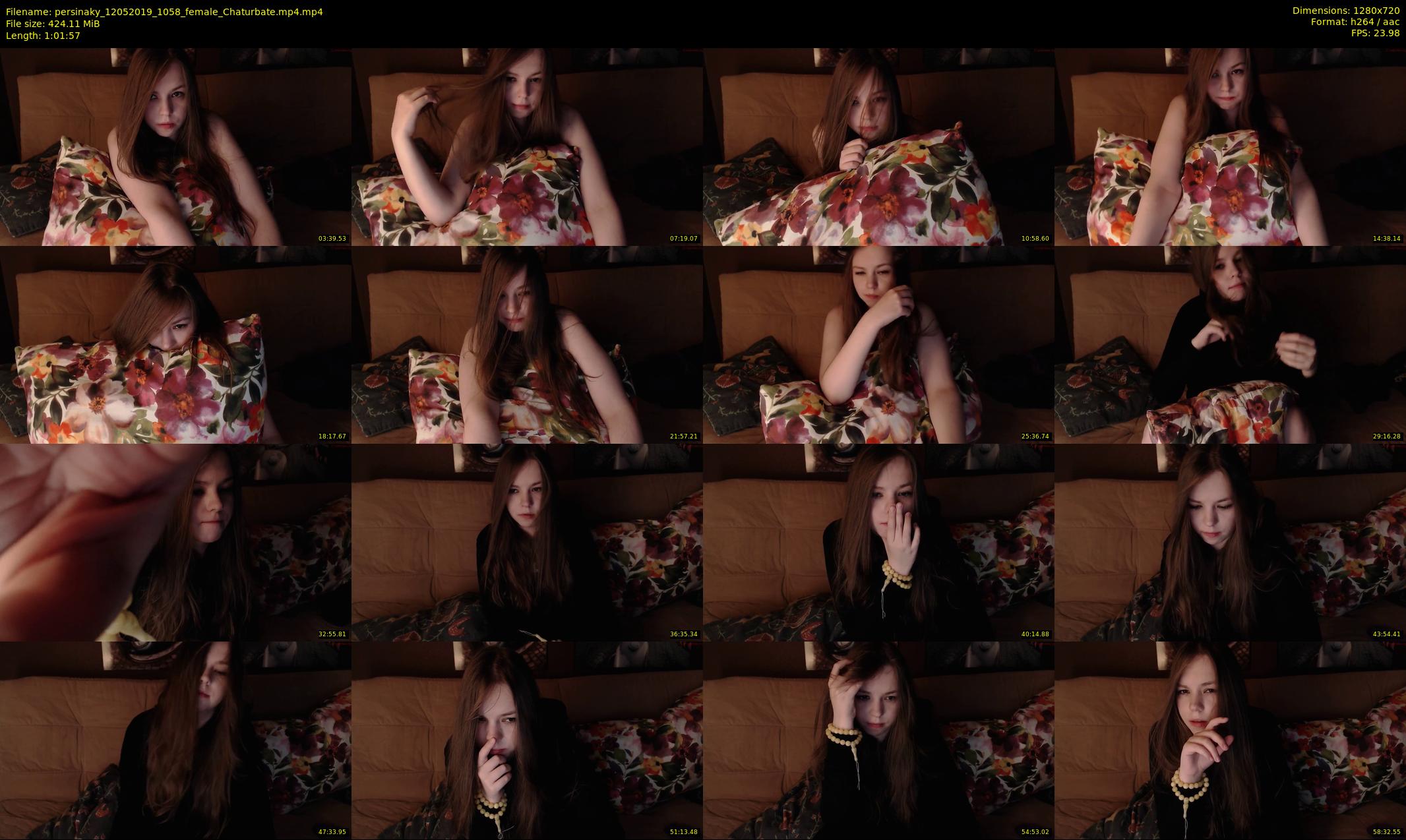 persinaky — 62 minute Chaturbate female cam show recording, 720p, May 12, 2019