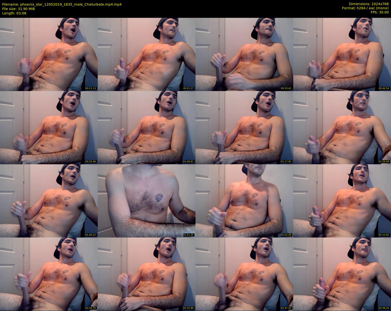 phoenix_star — 4 minute Chaturbate male cam show recording, 720p, May 12, 2019