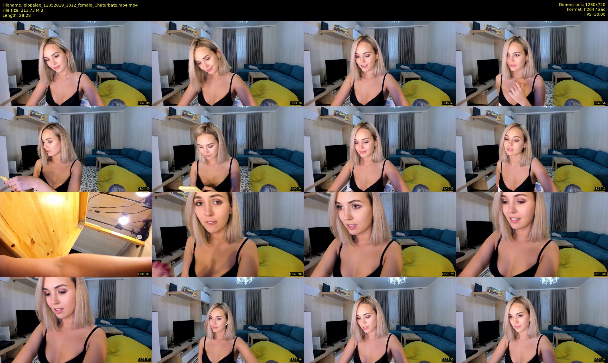 pippalee — 29 minute Chaturbate female cam show recording, 720p, May 12, 2019