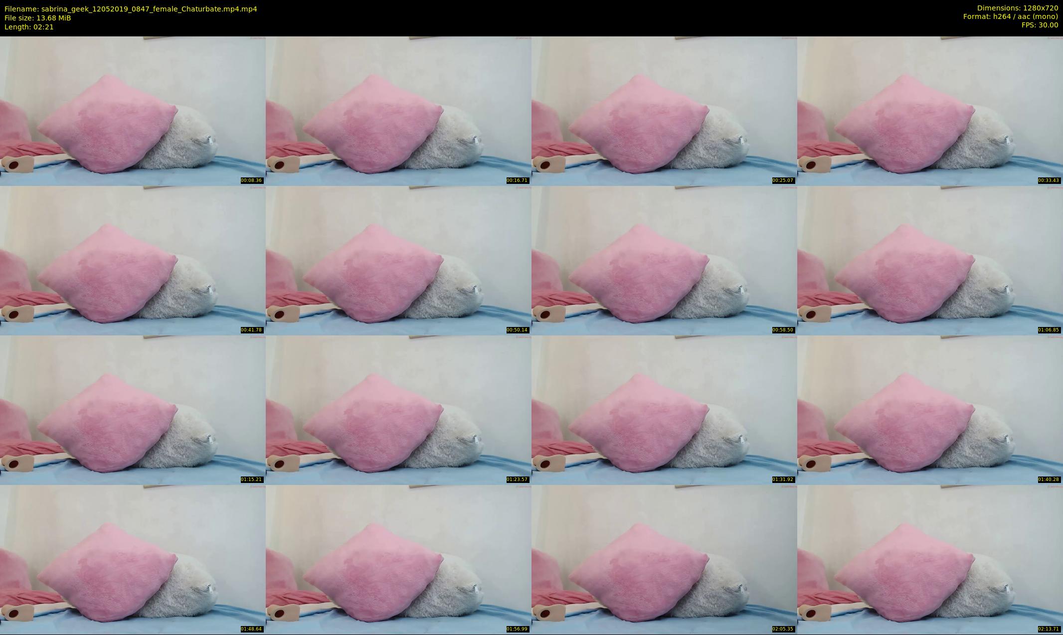 sabrina_geek — 3 minute Chaturbate female cam show recording, 720p, May 12, 2019
