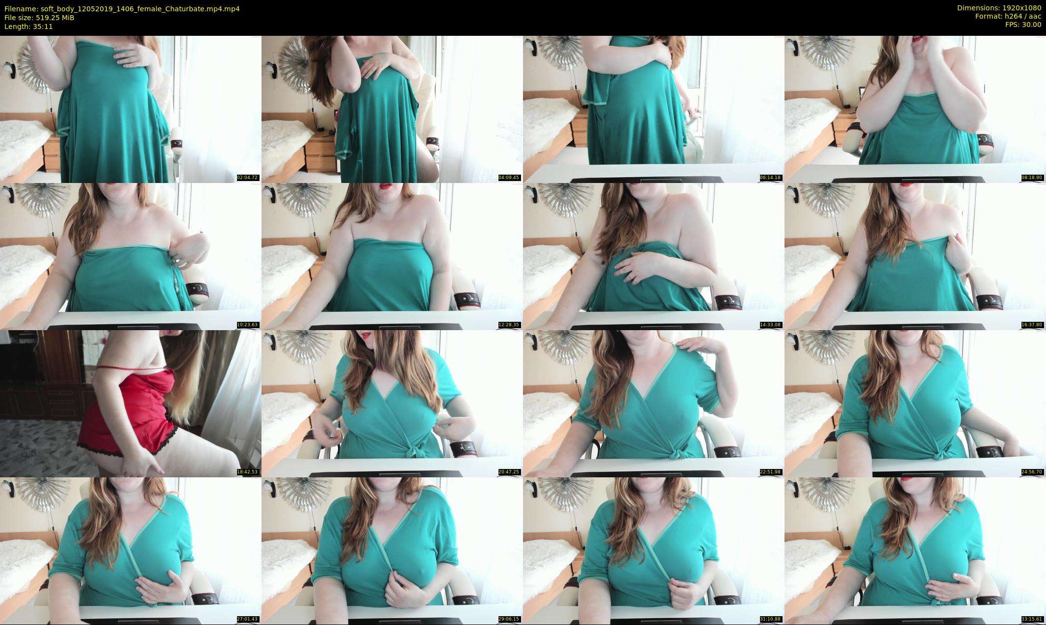 soft_body — 36 minute Chaturbate female cam show recording, 1080p, May 12, 2019