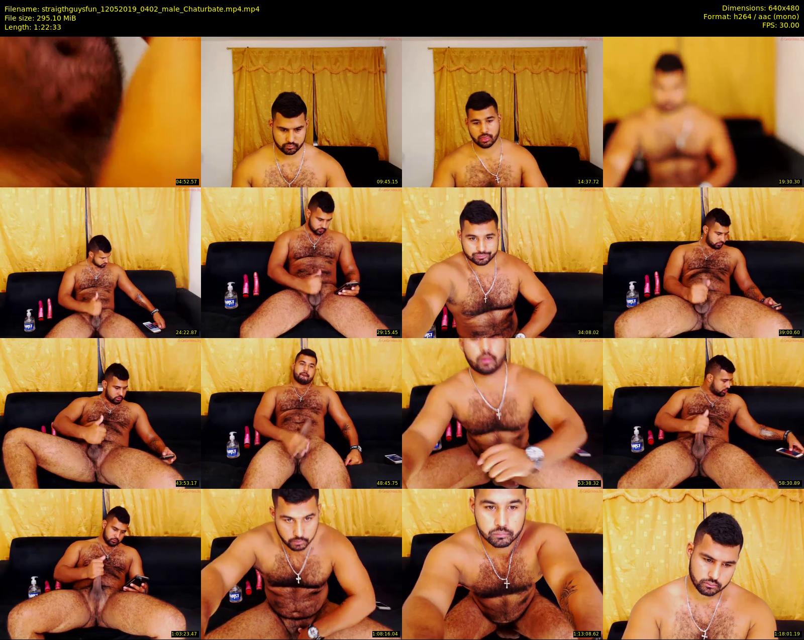 straigthguysfun — 83 minute Chaturbate male cam show recording, 480p, May 12, 2019