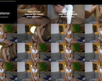 superstarxx — 5 minute Chaturbate female cam show recording, 1080p, May 12, 2019