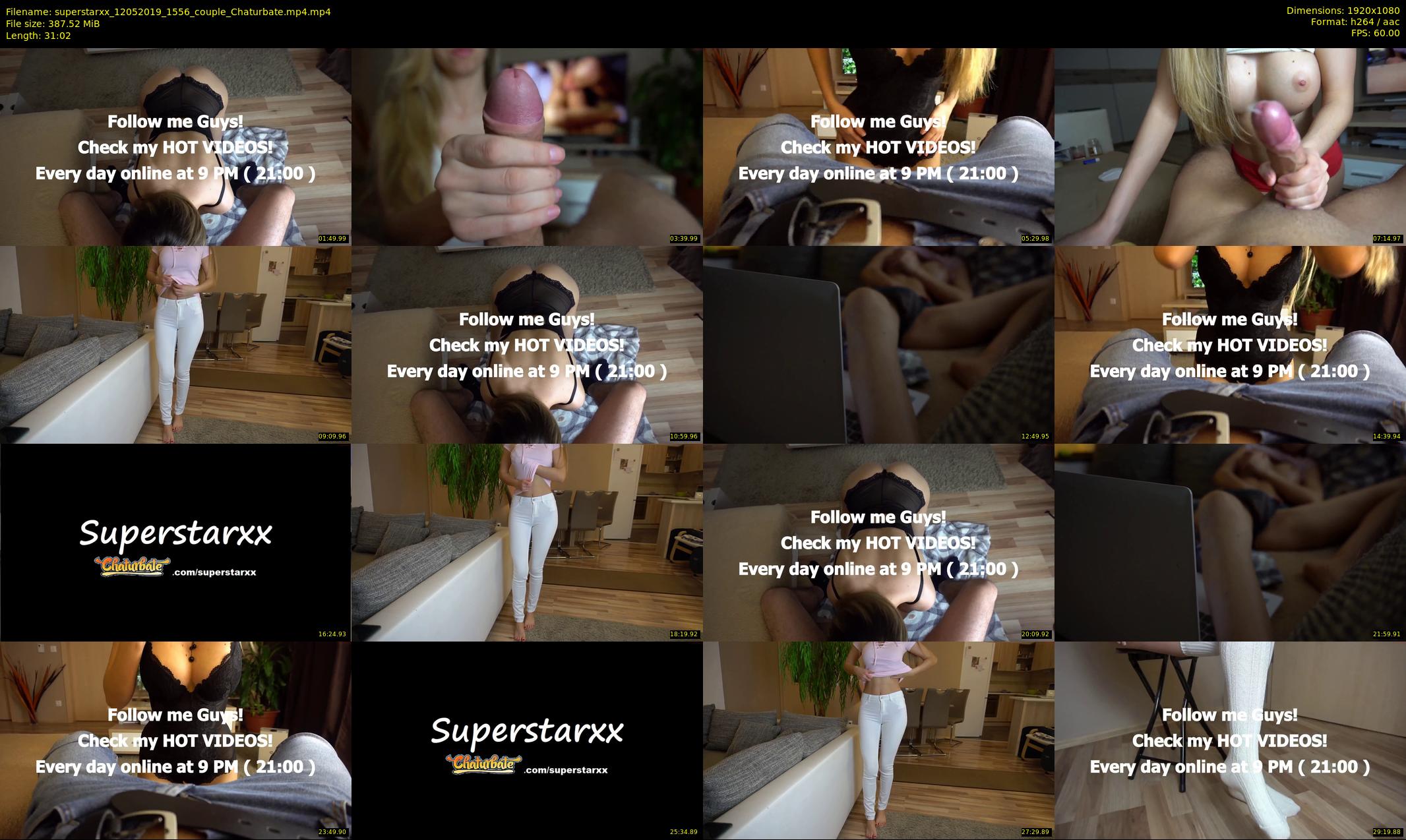 superstarxx — 32 minute Chaturbate female cam show recording, 1080p, May 12, 2019