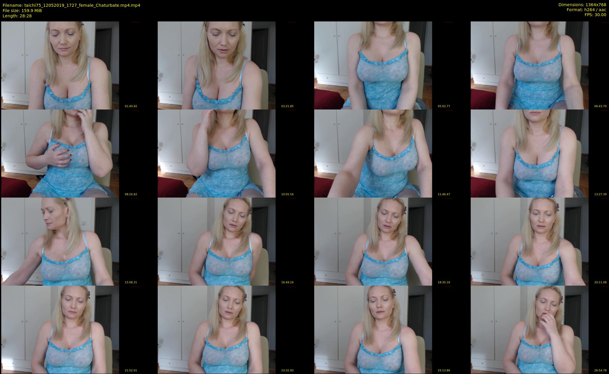 taichi75 — 29 minute Chaturbate female cam show recording, 720p, May 12, 2019