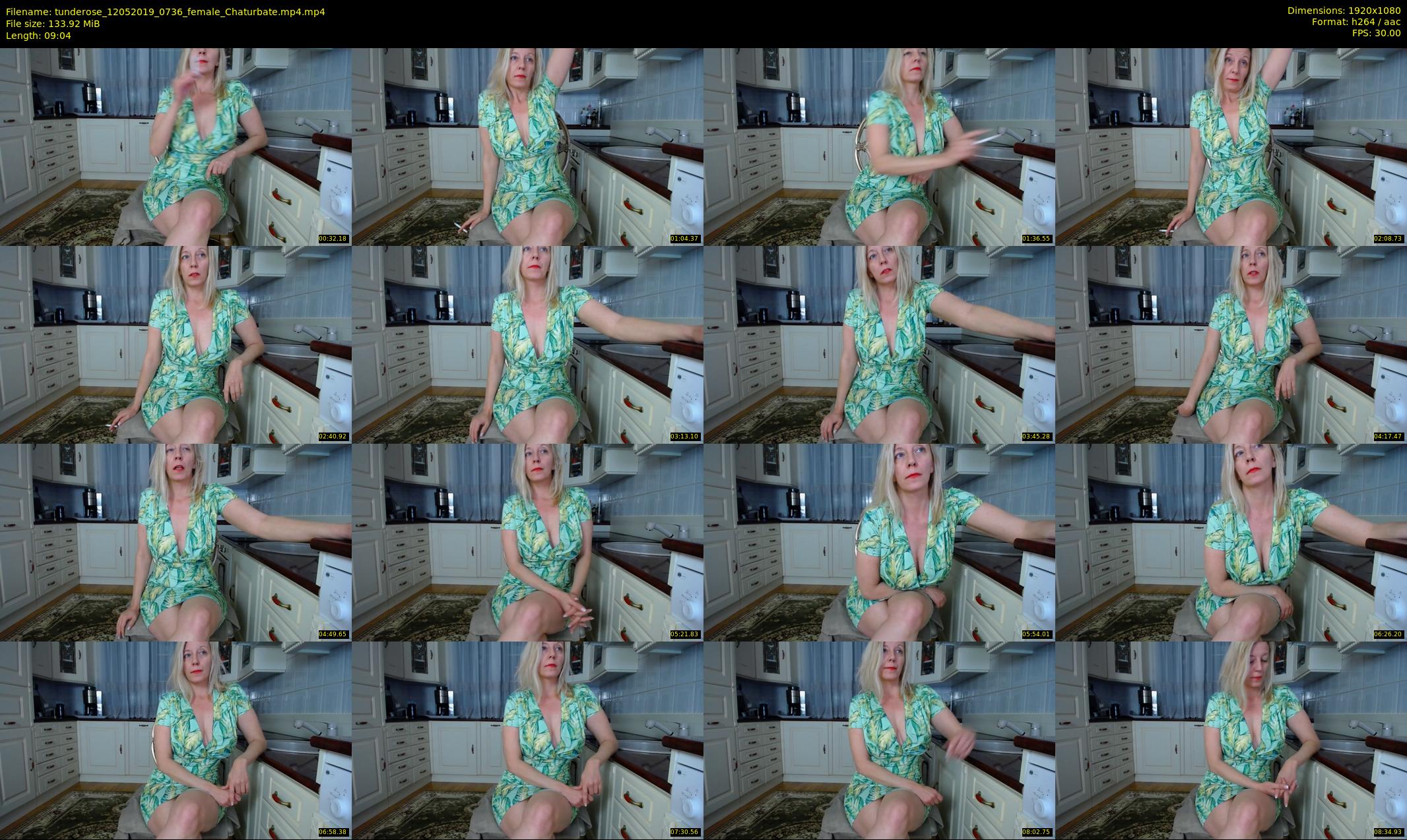 tunderose — 10 minute Chaturbate female cam show recording, 1080p, May 12, 2019