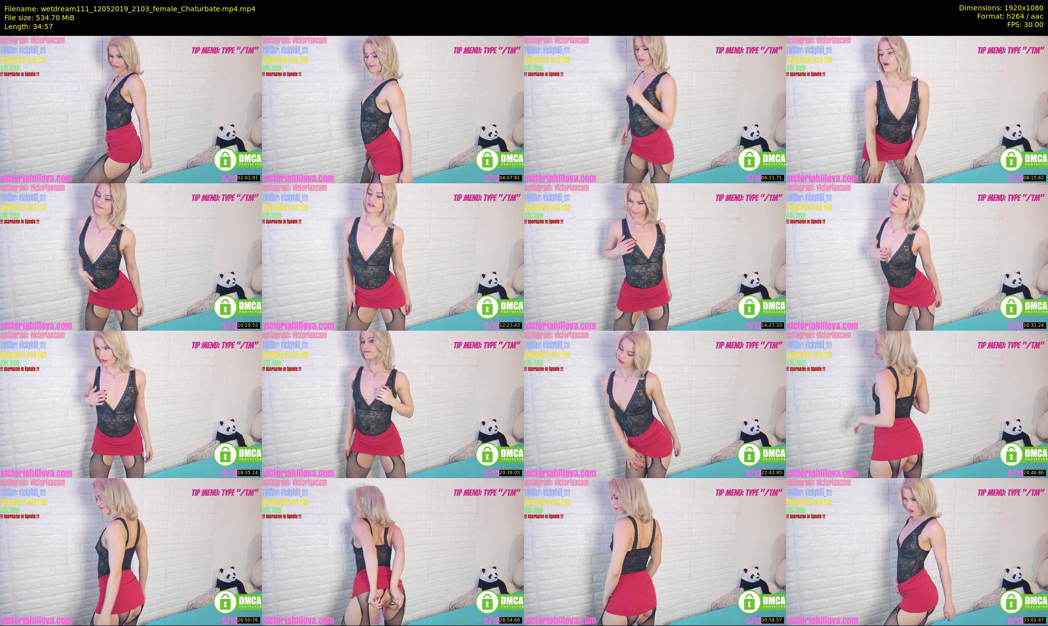wetdream111 — 35 minute Chaturbate couple cam show recording, 1080p, May 12, 2019