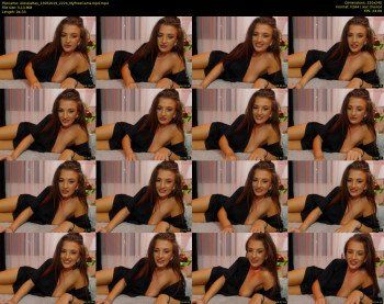 AlessiaRay — 5 minute MyFreeCams cam show recording, SD, May 13, 2019