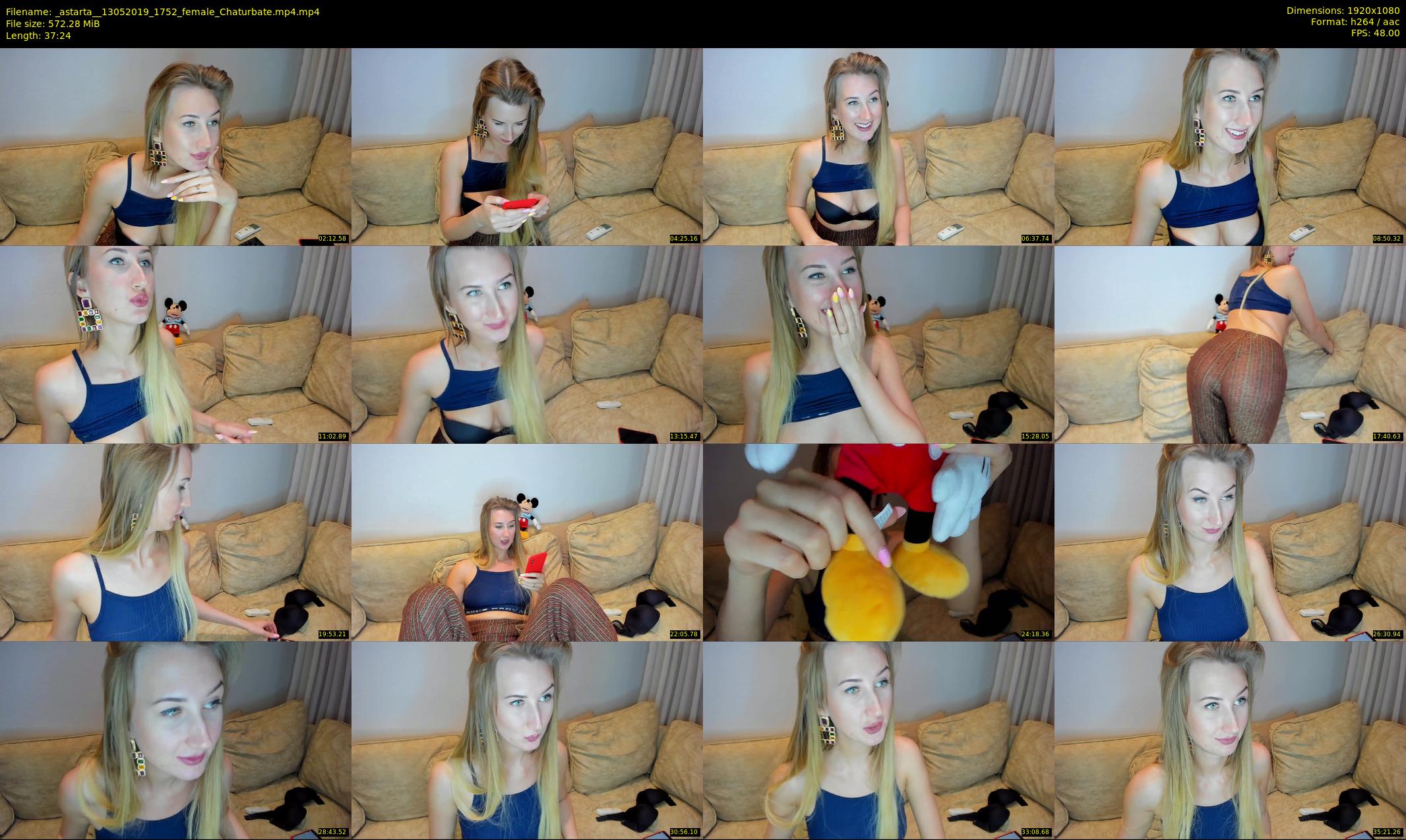 _astarta_ — 38 minute Chaturbate female cam show recording, 1080p, May 13, 2019