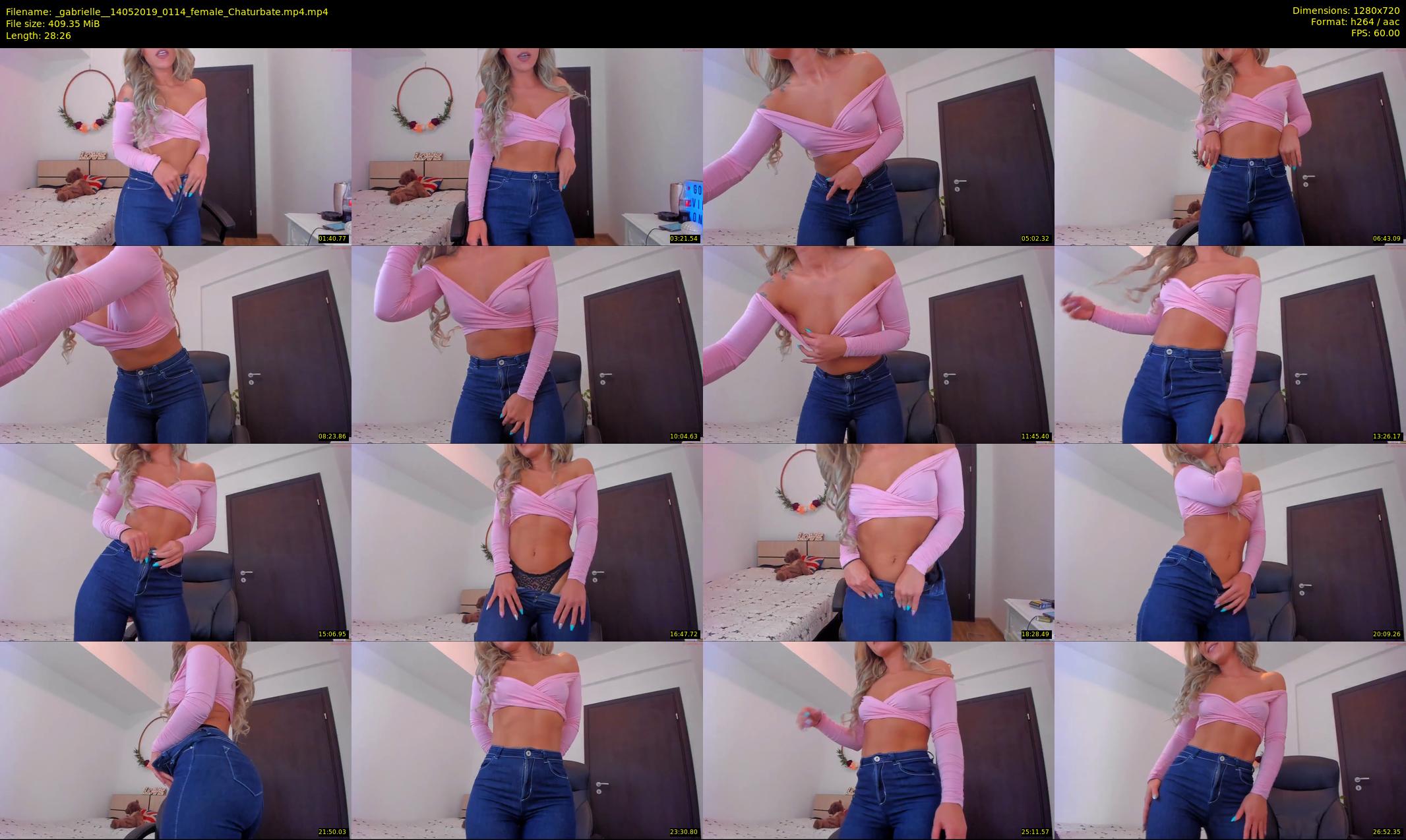_gabrielle_ — 29 minute Chaturbate female cam show recording, 720p, May 14, 2019
