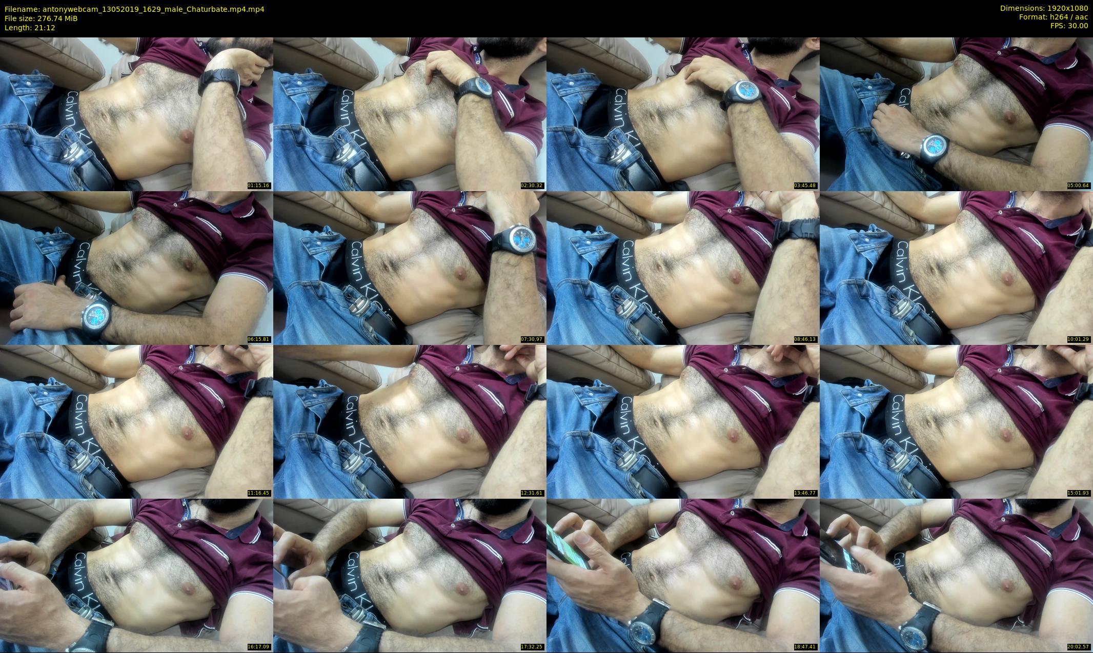 antonywebcam — 22 minute Chaturbate male cam show recording, 1080p, May 13, 2019