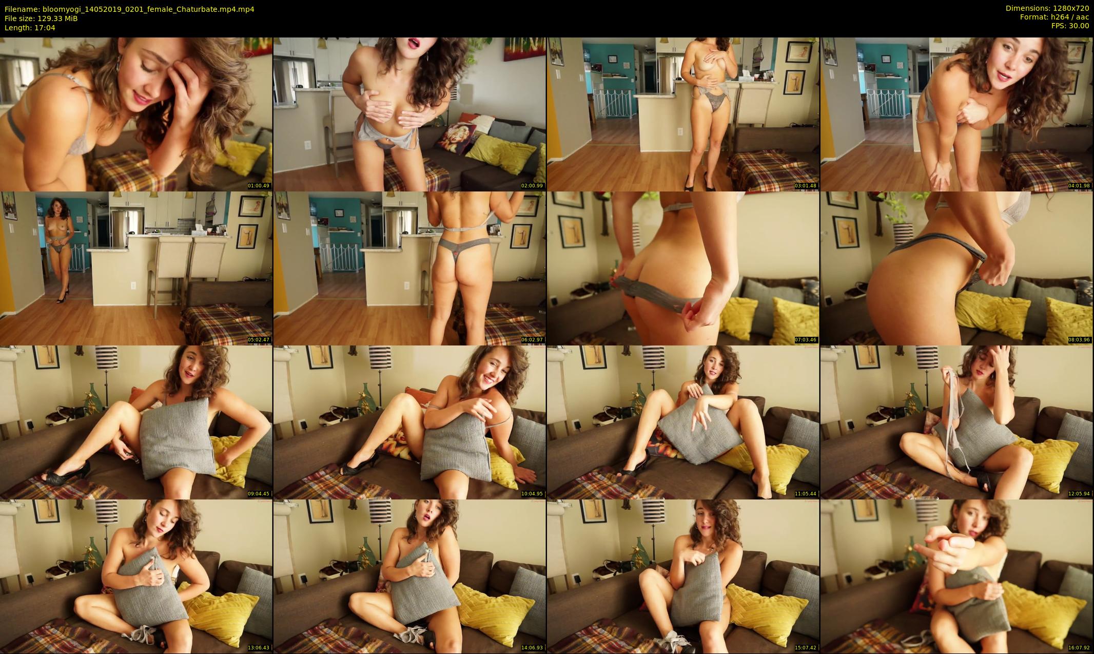 bloomyogi — 18 minute Chaturbate female cam show recording, 720p, May 14, 2019