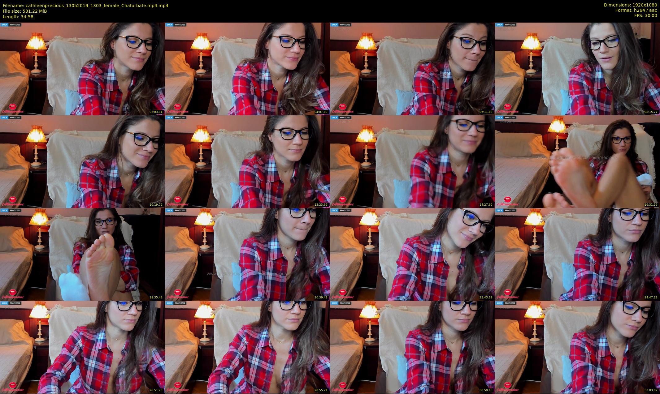 cathleenprecious — 35 minute Chaturbate female cam show recording, 1080p, May 13, 2019