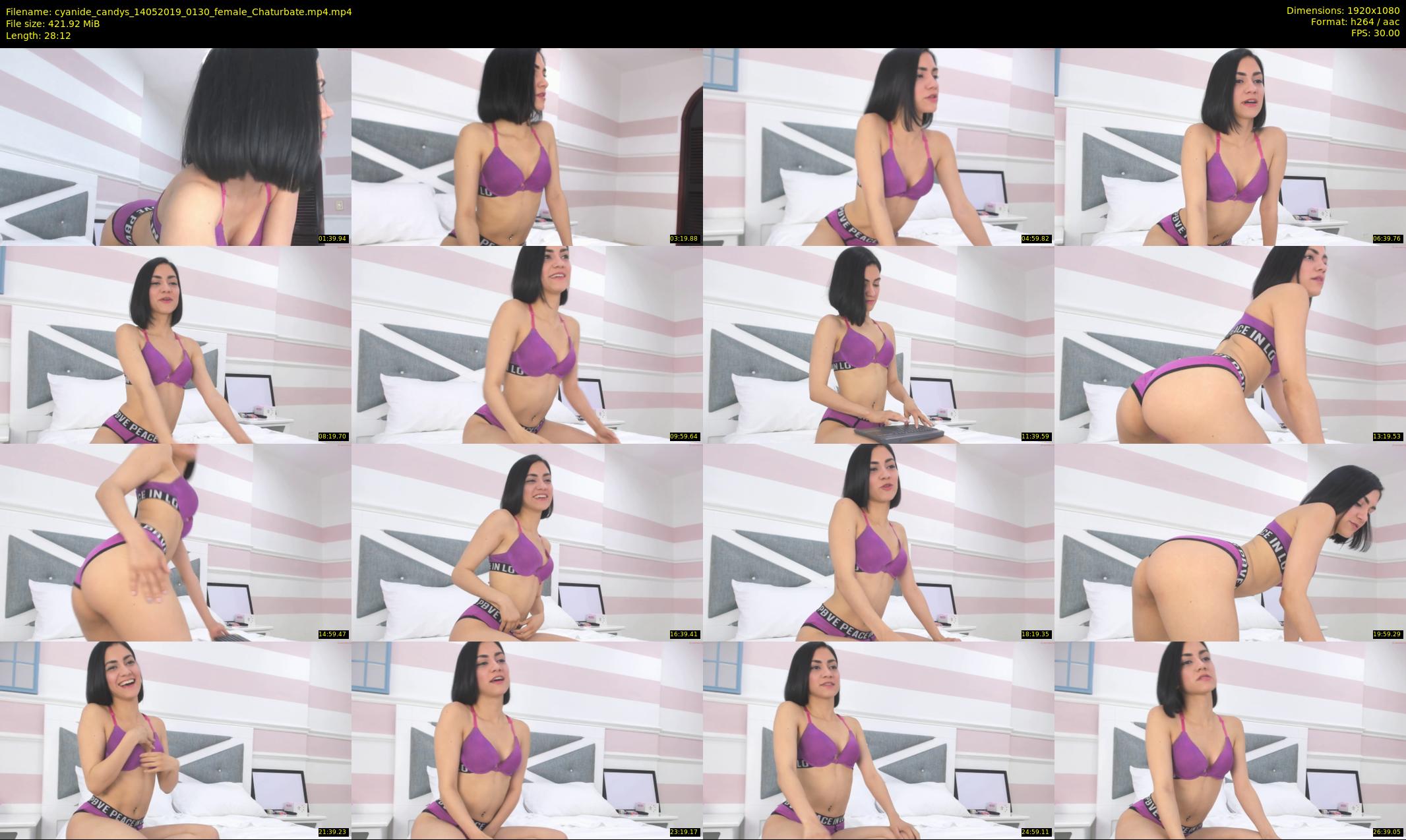 cyanide_candys — 29 minute Chaturbate female cam show recording, 1080p, May 14, 2019
