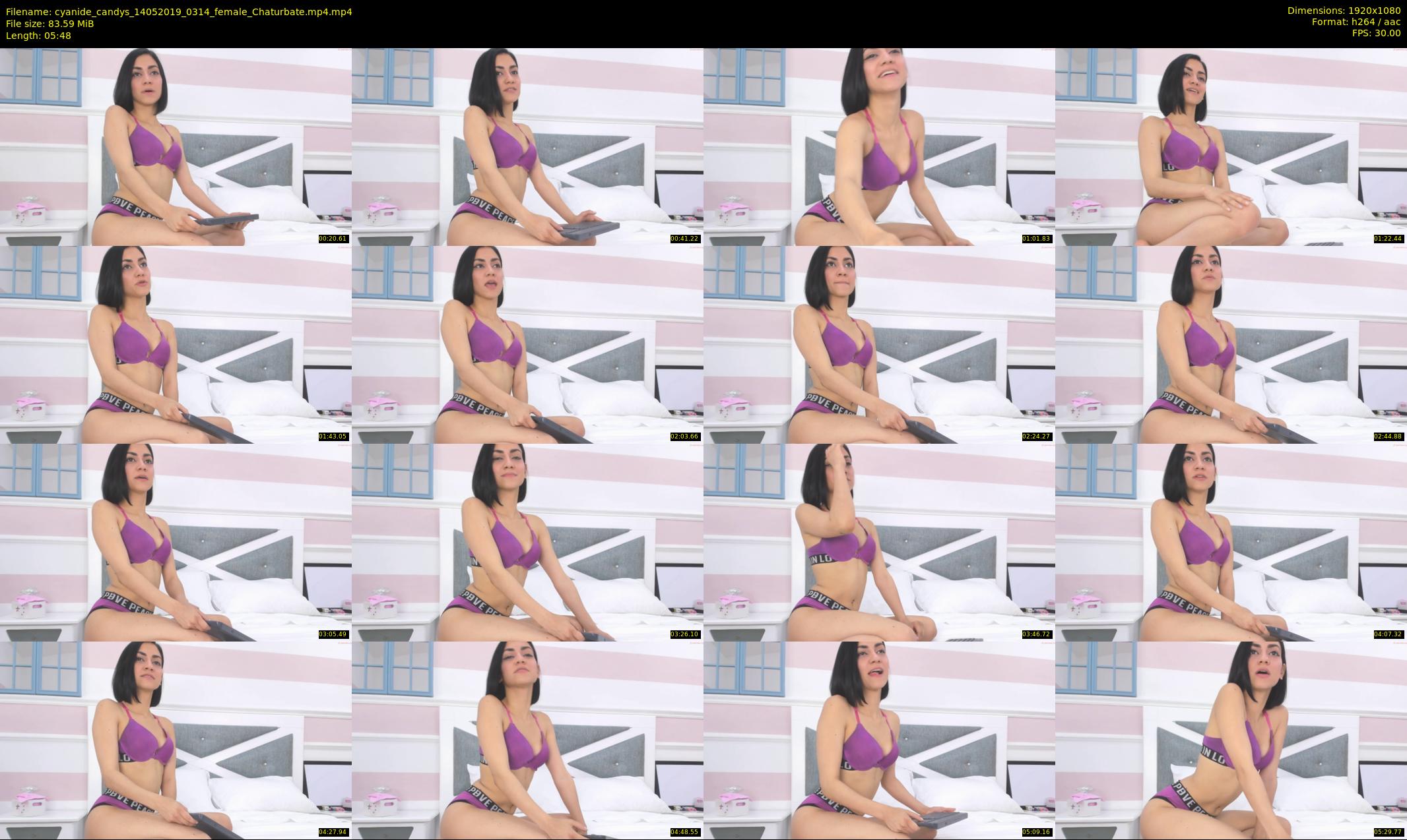 cyanide_candys — 6 minute Chaturbate female cam show recording, 1080p, May 14, 2019