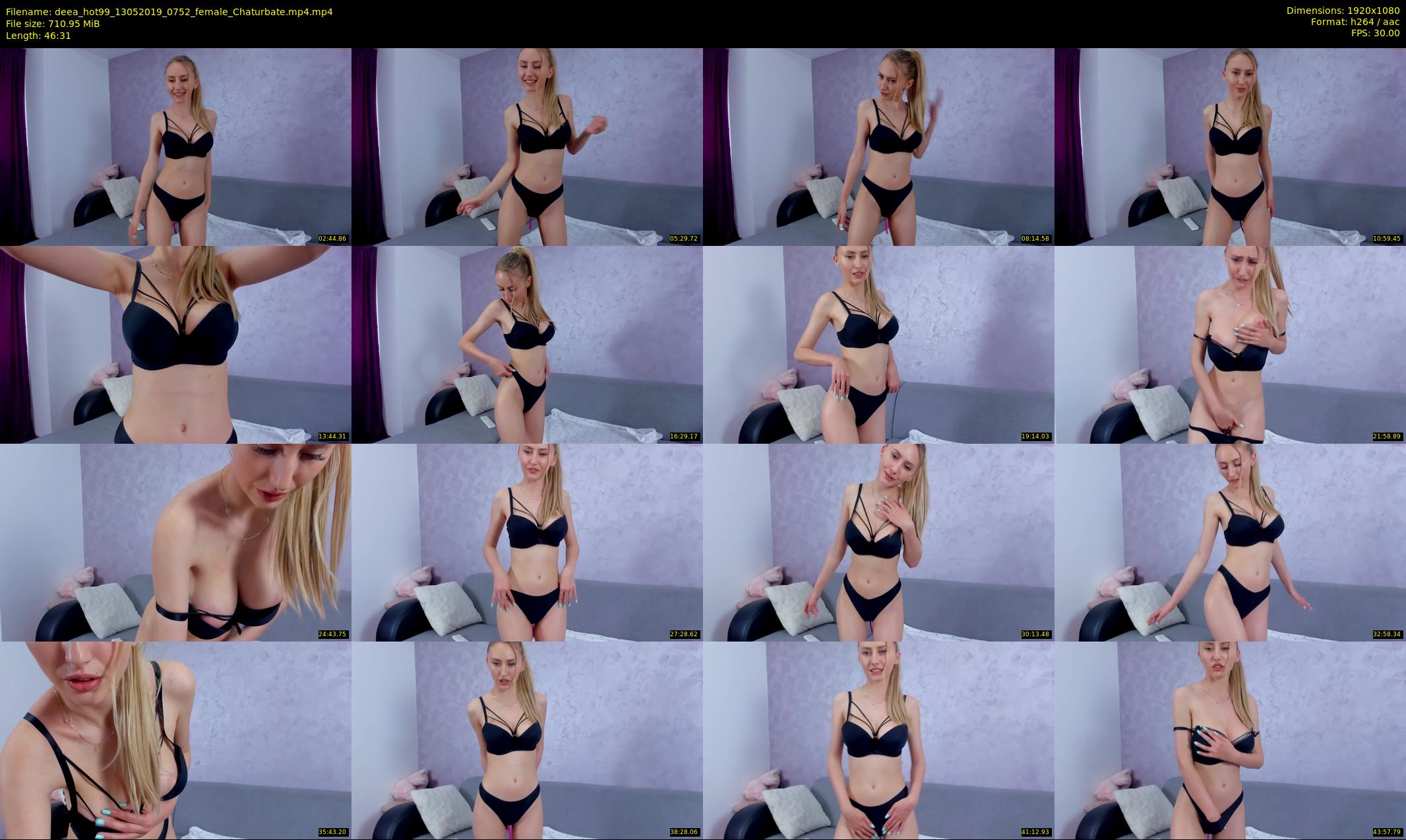 deea_hot99 — 47 minute Chaturbate female cam show recording, 1080p, May 13, 2019