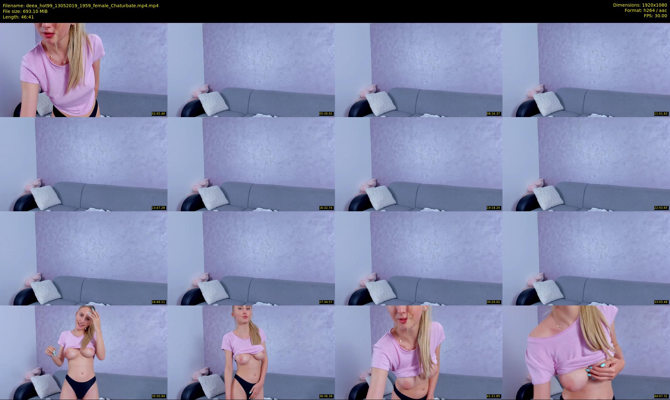 deea_hot99 — 47 minute Chaturbate female cam show recording, 1080p, May 13, 2019