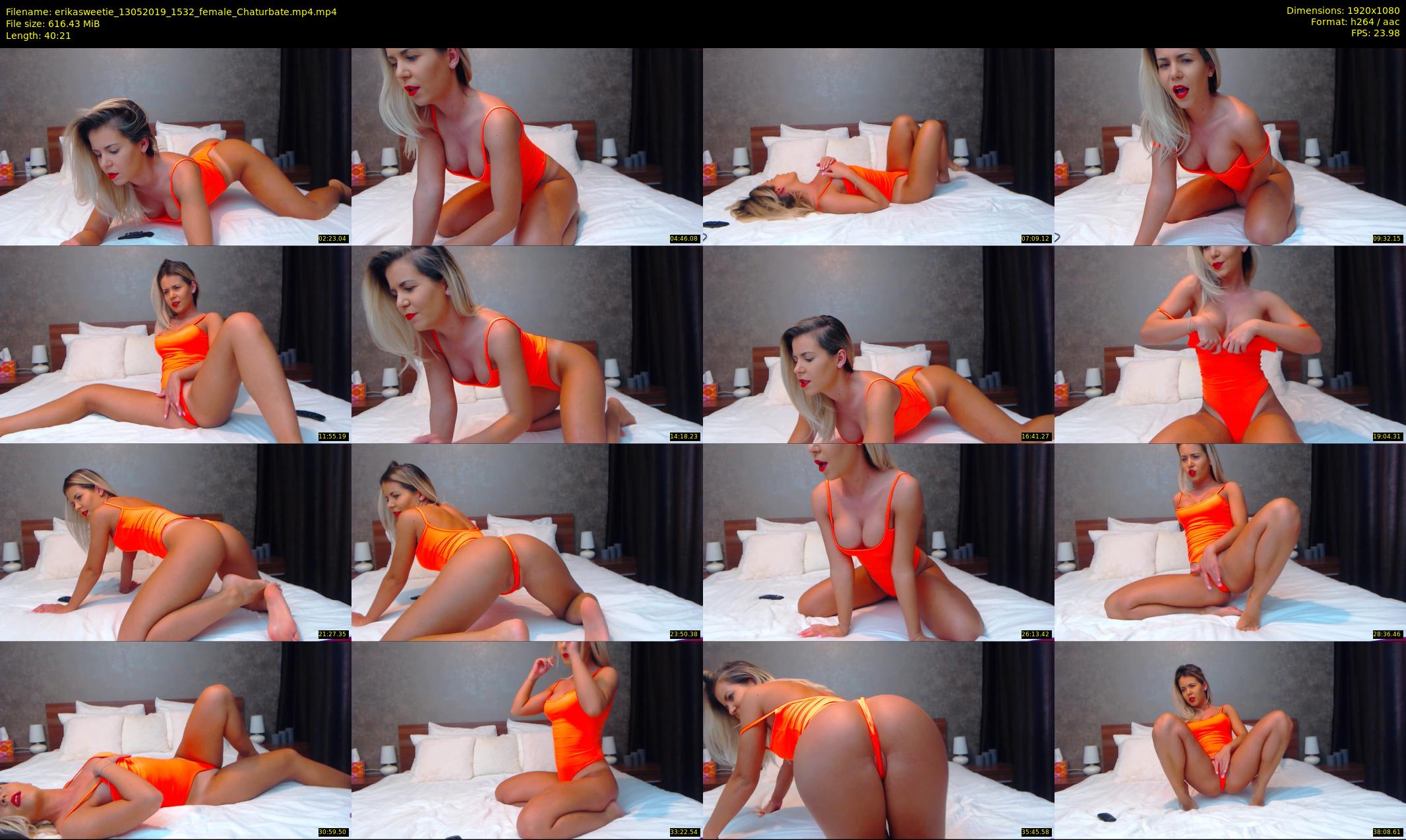 erikasweetie — 41 minute Chaturbate female cam show recording, 1080p, May 13, 2019
