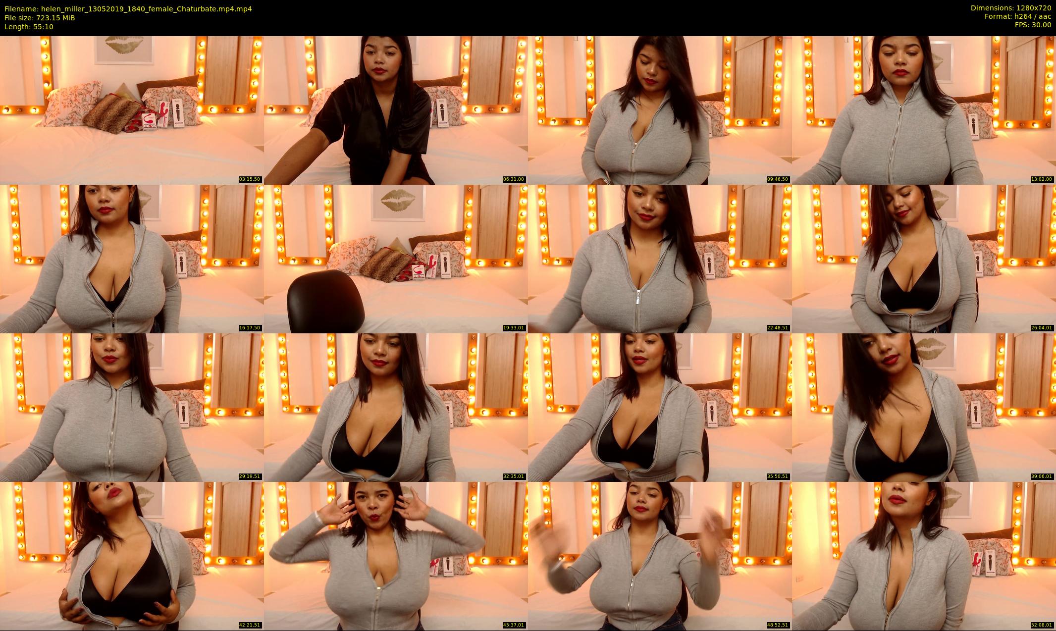 helen_miller — 56 minute Chaturbate female cam show recording, 720p, May 13, 2019