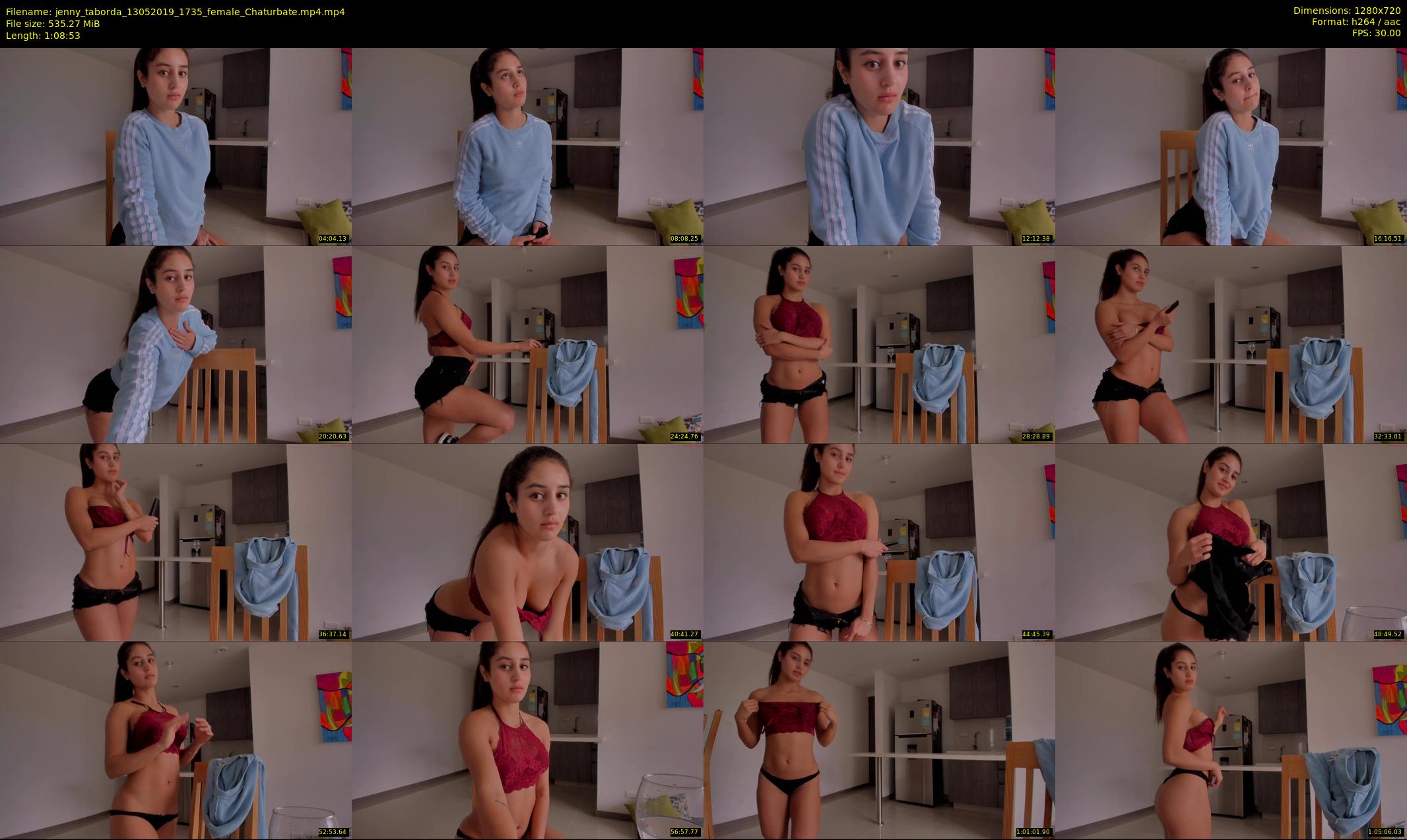 jenny_taborda — 69 minute Chaturbate female cam show recording, 720p, May 13, 2019
