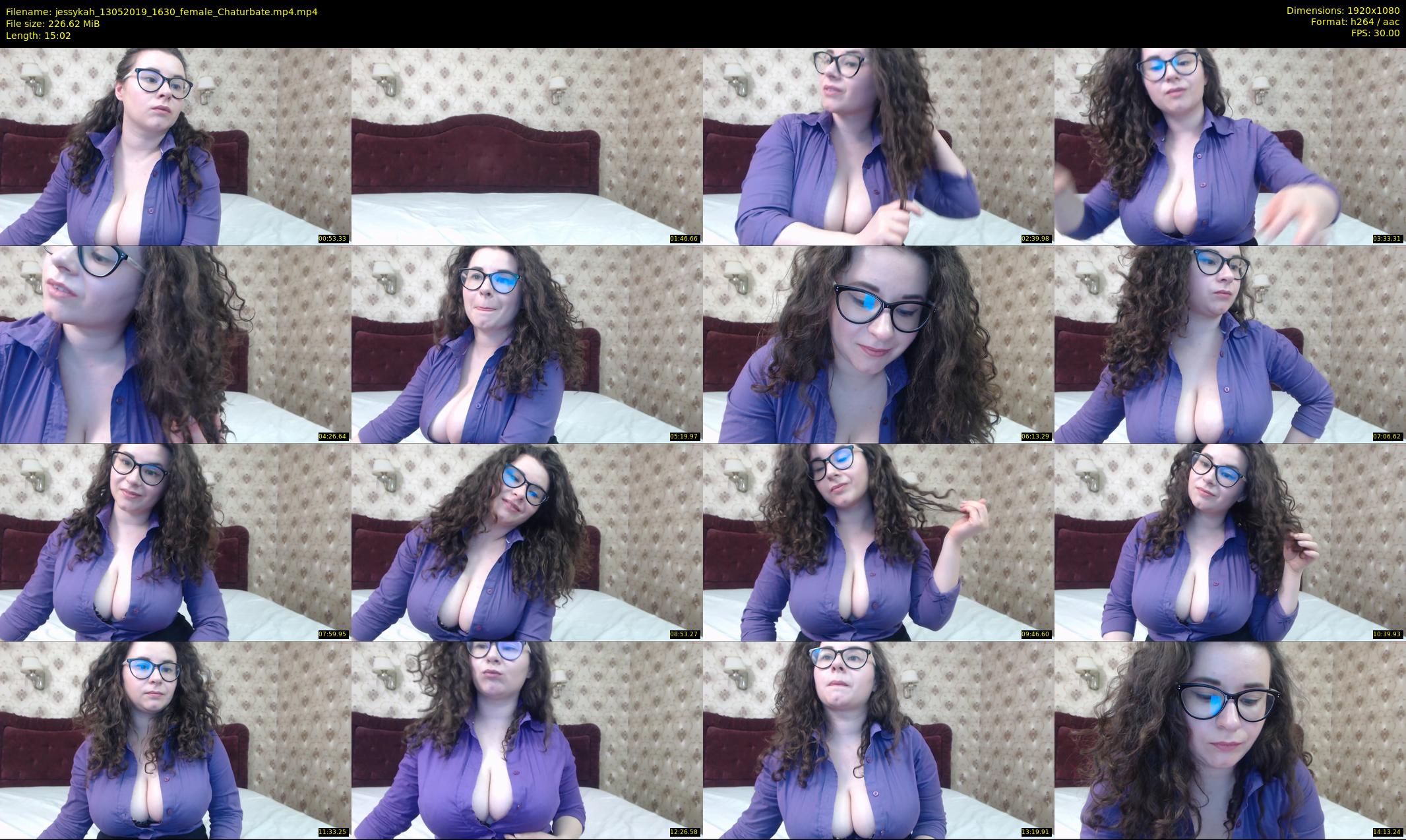 jessykah — 16 minute Chaturbate female cam show recording, 1080p, May 13, 2019
