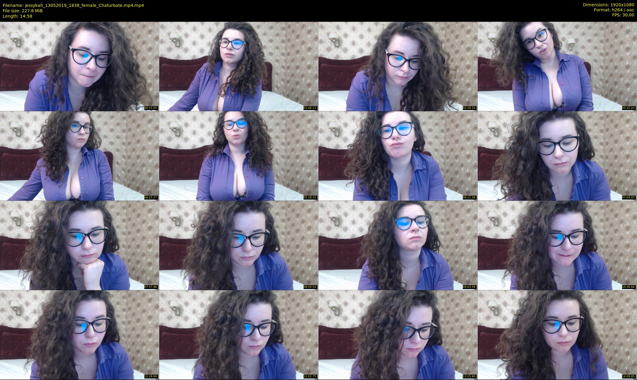 jessykah — 15 minute Chaturbate female cam show recording, 1080p, May 13, 2019
