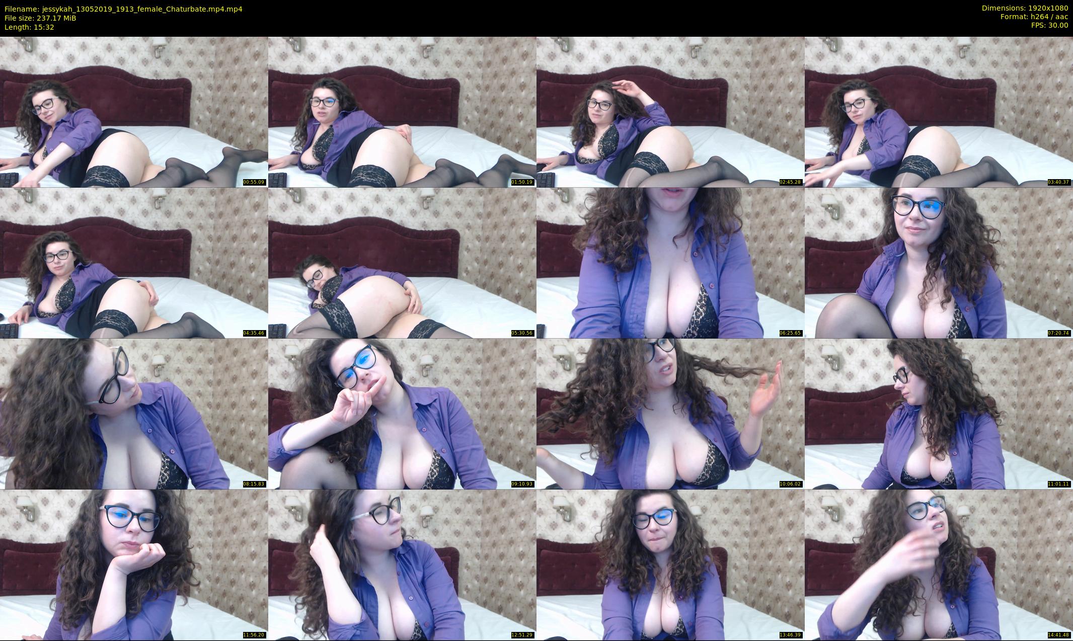 jessykah — 16 minute Chaturbate female cam show recording, 1080p, May 13, 2019