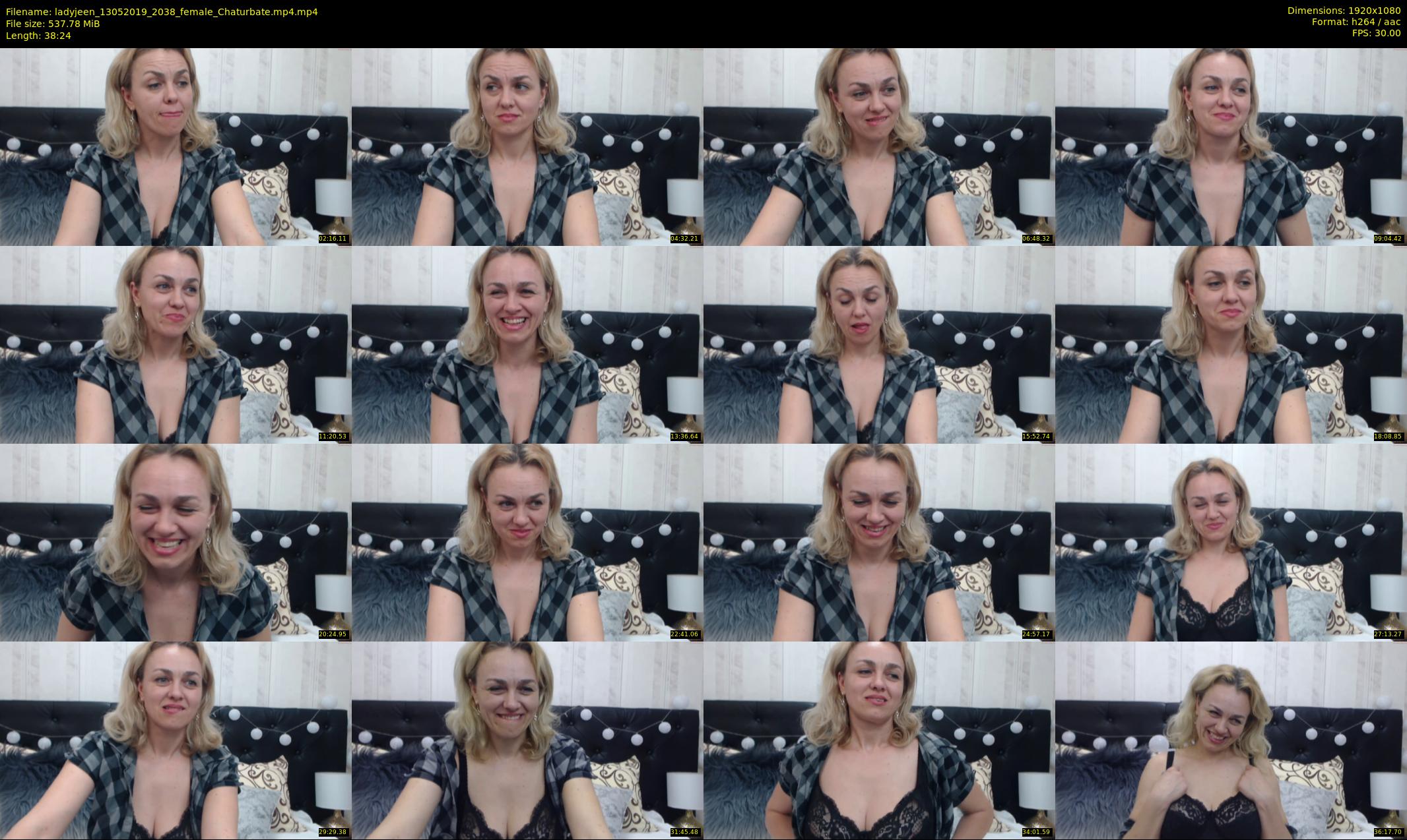 ladyjeen — 39 minute Chaturbate female cam show recording, 1080p, May 13, 2019