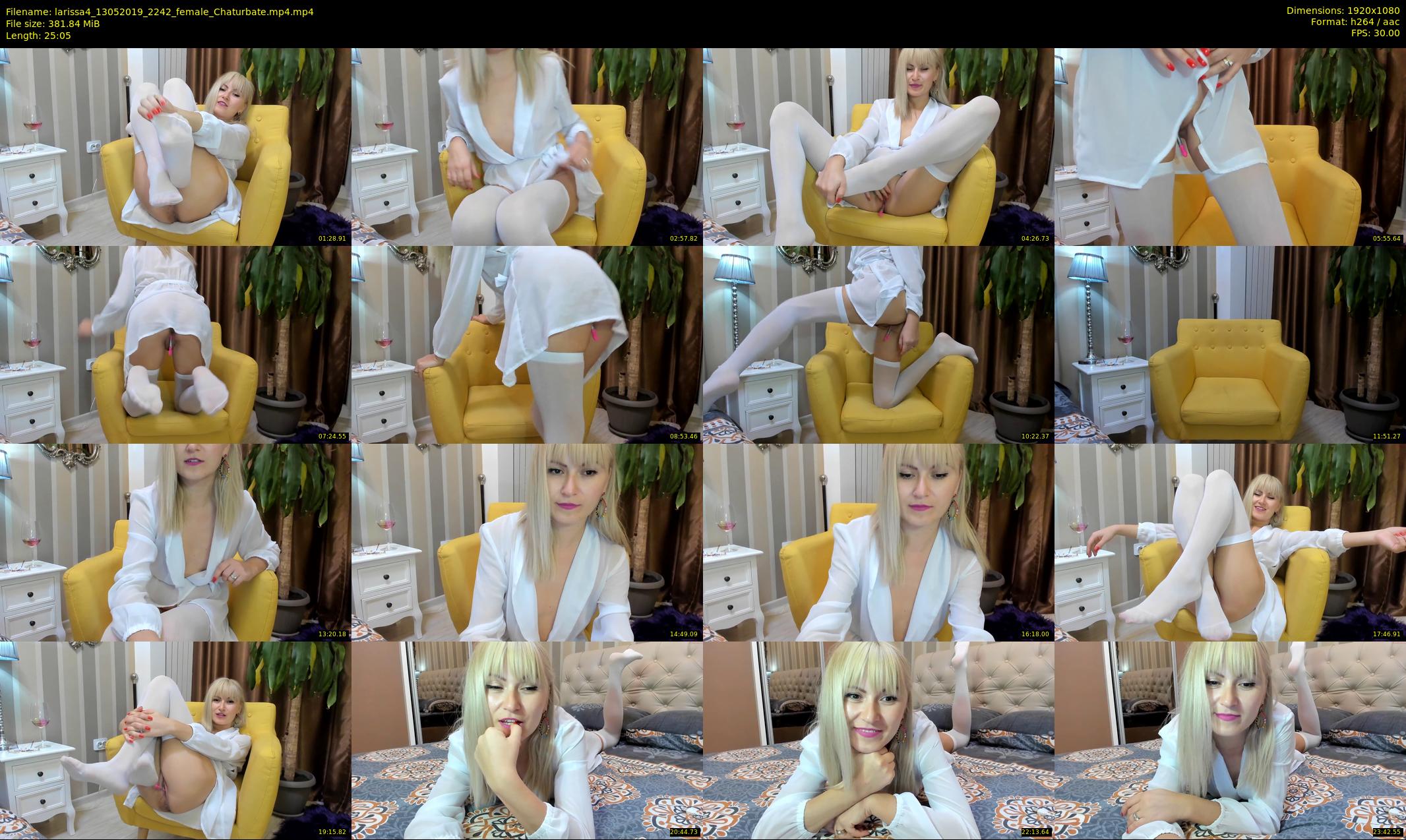 larissa4 — 26 minute Chaturbate female cam show recording, 1080p, May 13, 2019