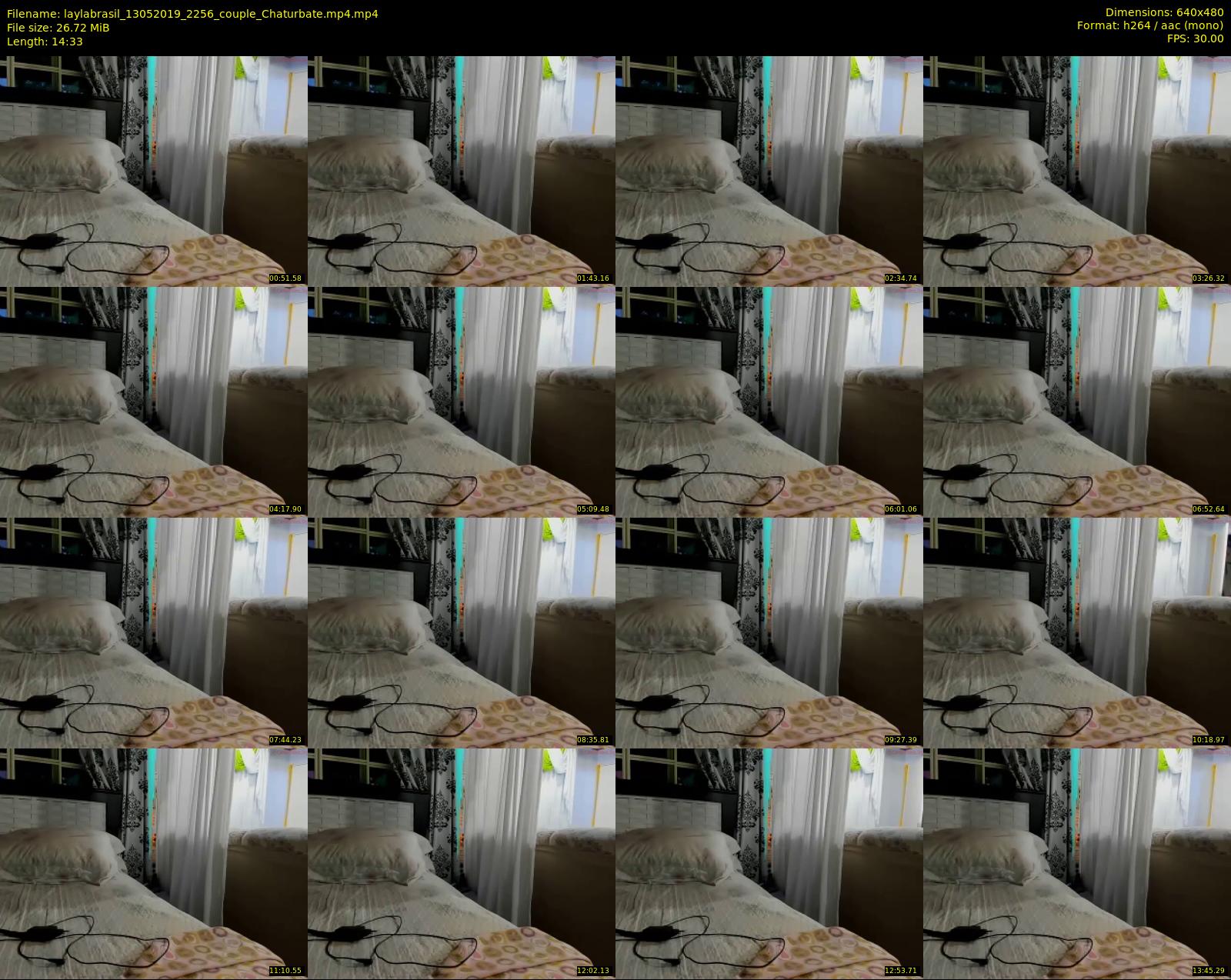 laylabrasil — 15 minute Chaturbate female cam show recording, 480p, May 13, 2019